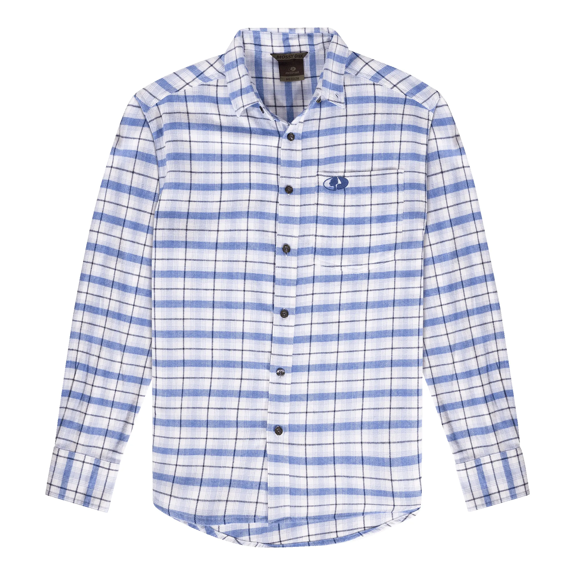 Cotton Mill Yarn Dyed Flannel Shirt sold by Mossy Oak