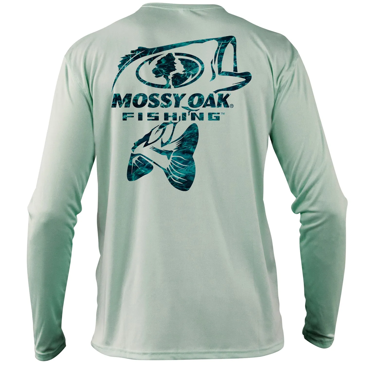 Mossy Oak Fishing Elements Logo Long Sleeve Shirt sold by Mossy Oak product image thumbnail 3