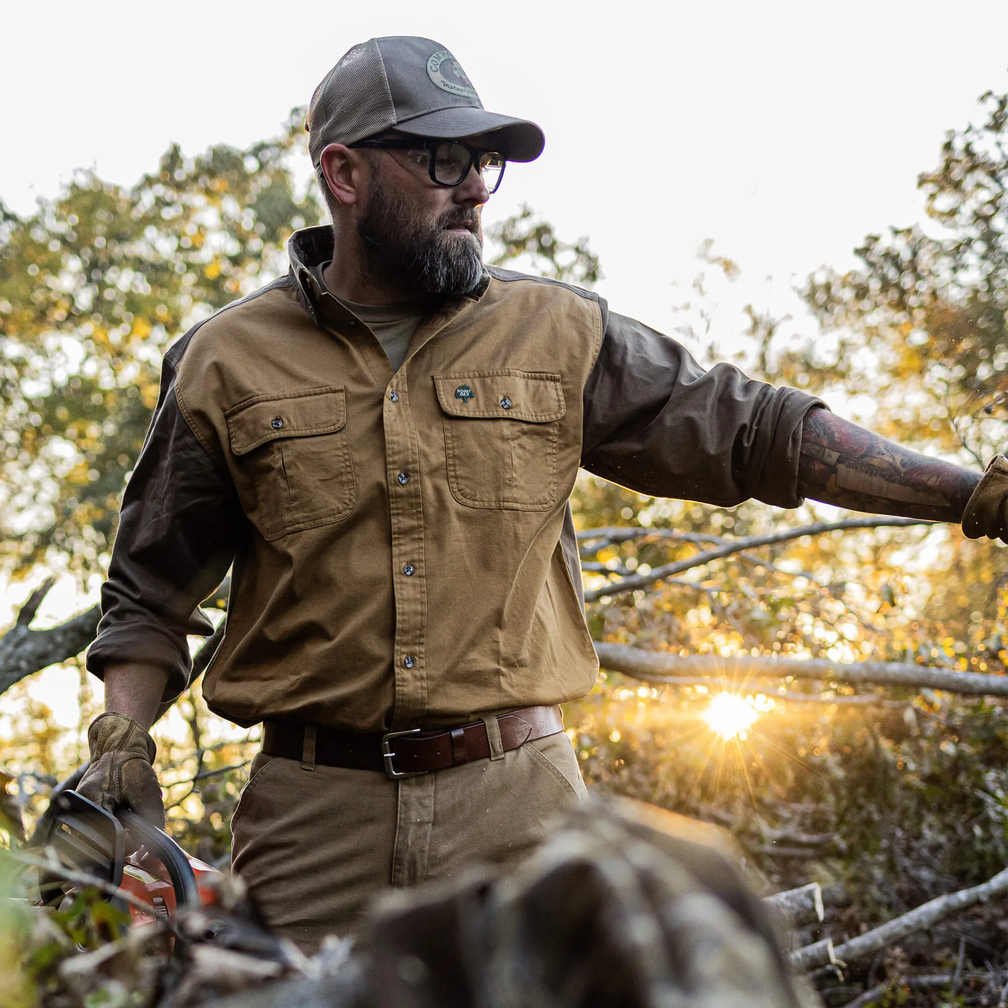Double Dirt Long Sleeve Shirt sold by Mossy Oak product image thumbnail 2