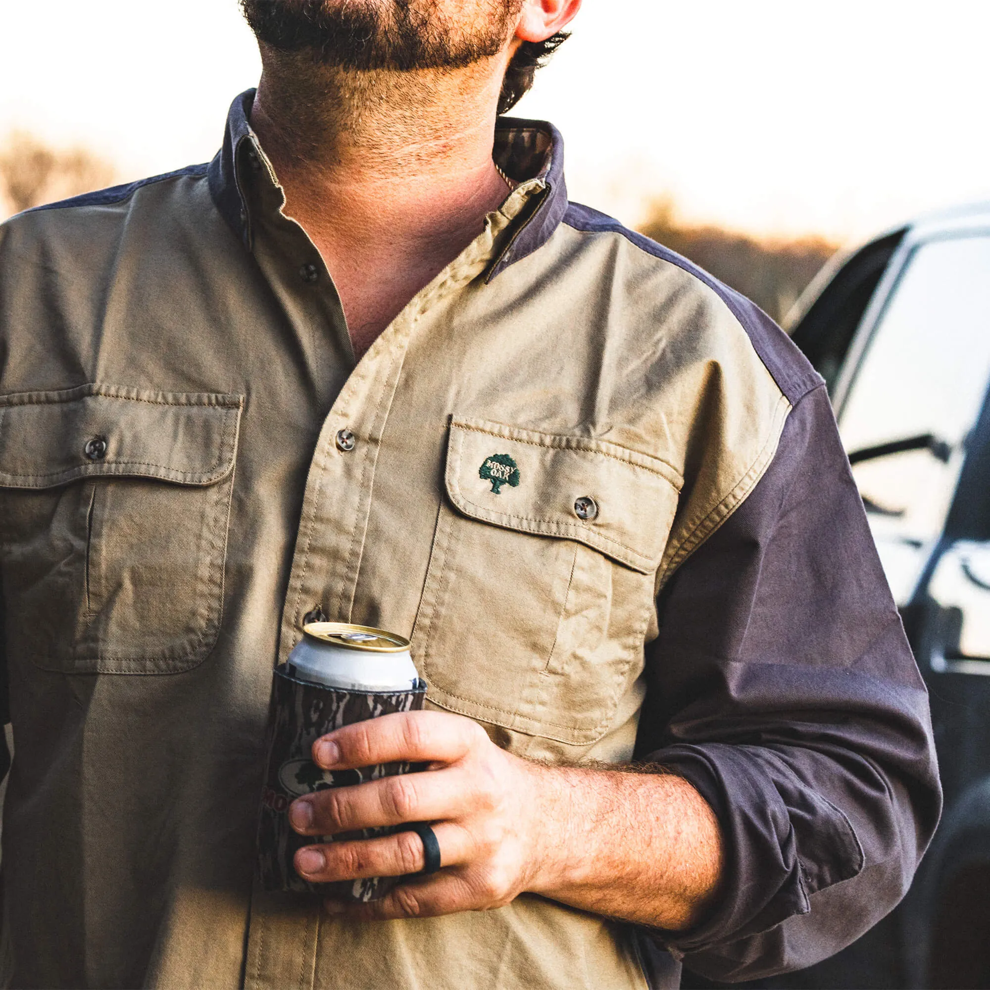 Double Dirt Long Sleeve Shirt sold by Mossy Oak product image thumbnail 3