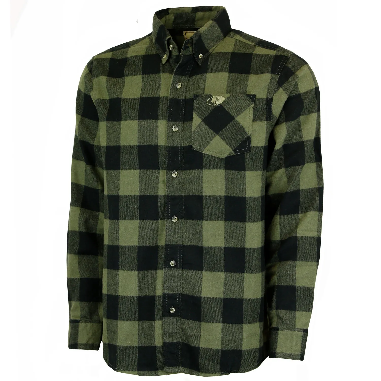 Mossy Oak Men's Thermal Lined Plaid Flannel Shirt sold by Mossy Oak