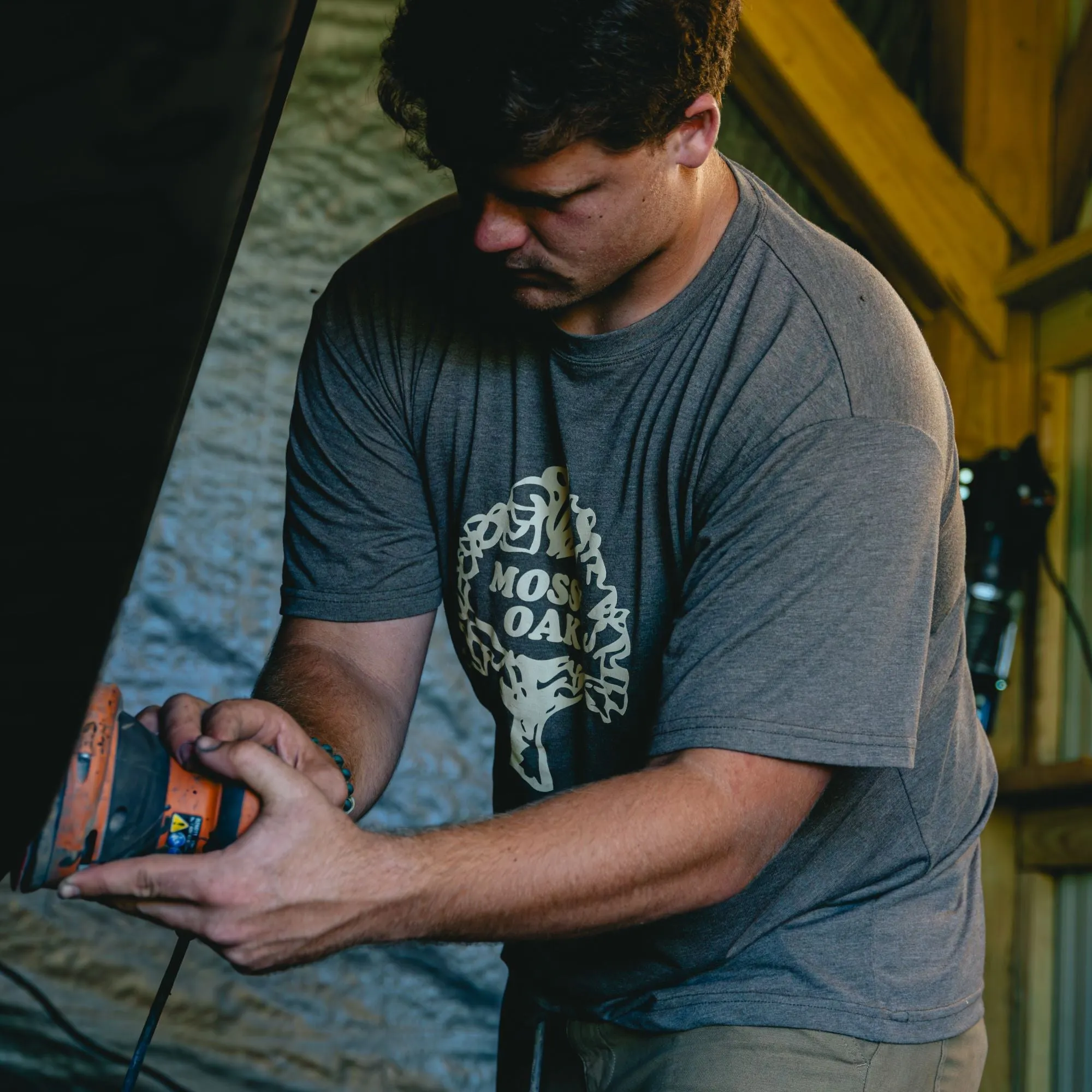 Mossy Oak Vintage Tree Logo Tee sold by Mossy Oak product image thumbnail 3