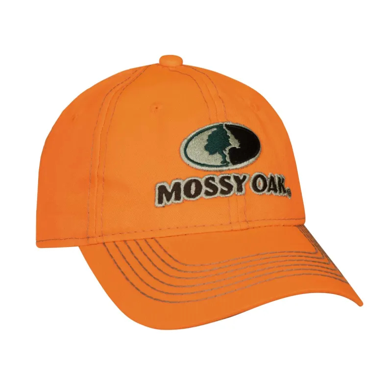 Mossy Oak Blaze Contrast Stitch Logo Cap made by Mossy Oak