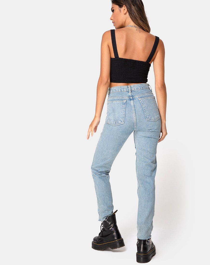 Viben Top in Black sold by Motel Rocks product image thumbnail 4