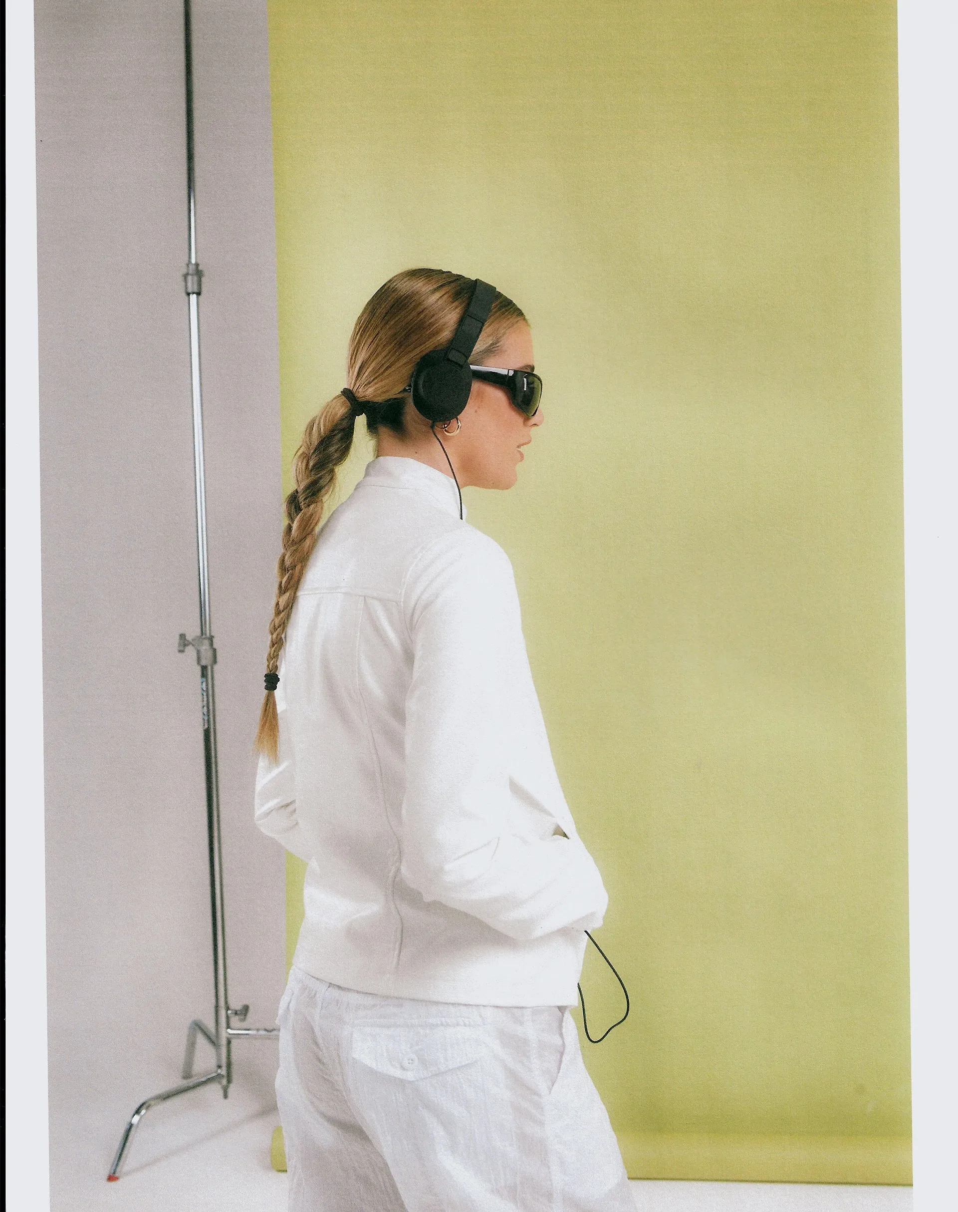 MOTEL X OLIVIA NEILL Olivia Jacket in PU White sold by Motel Rocks product image thumbnail 3