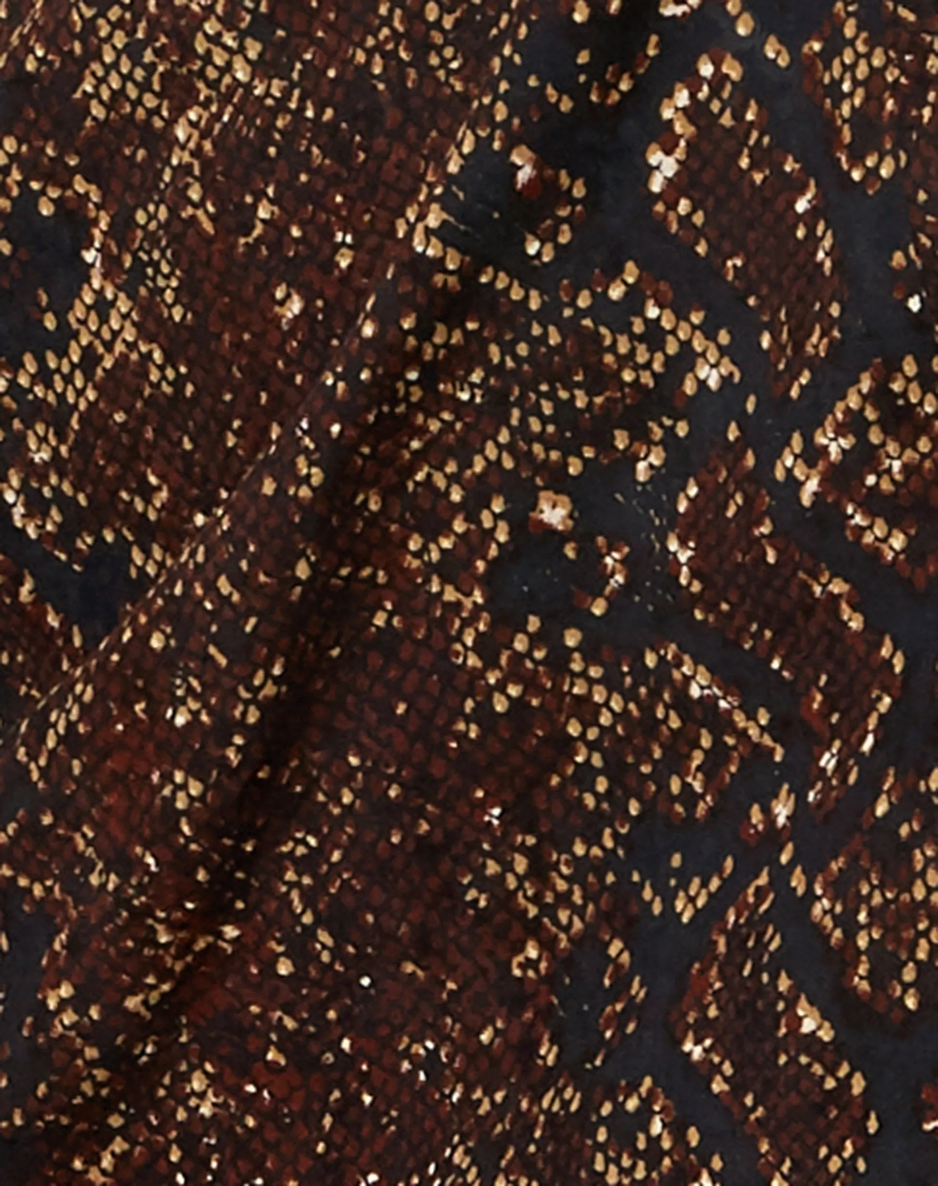 Sheny Mini Skirt in Dark Boa Brown sold by Motel Rocks product image thumbnail 5