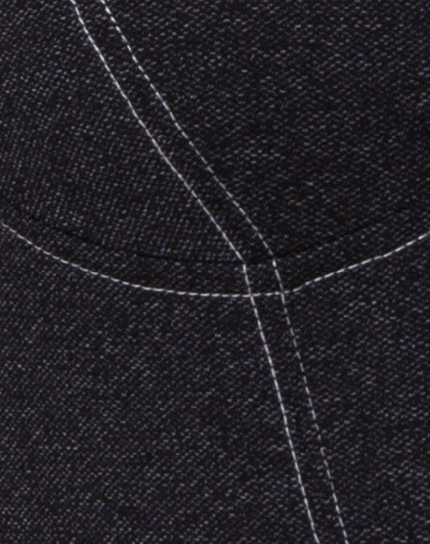 Spara Dress in Denim Black sold by Motel Rocks product image thumbnail 5