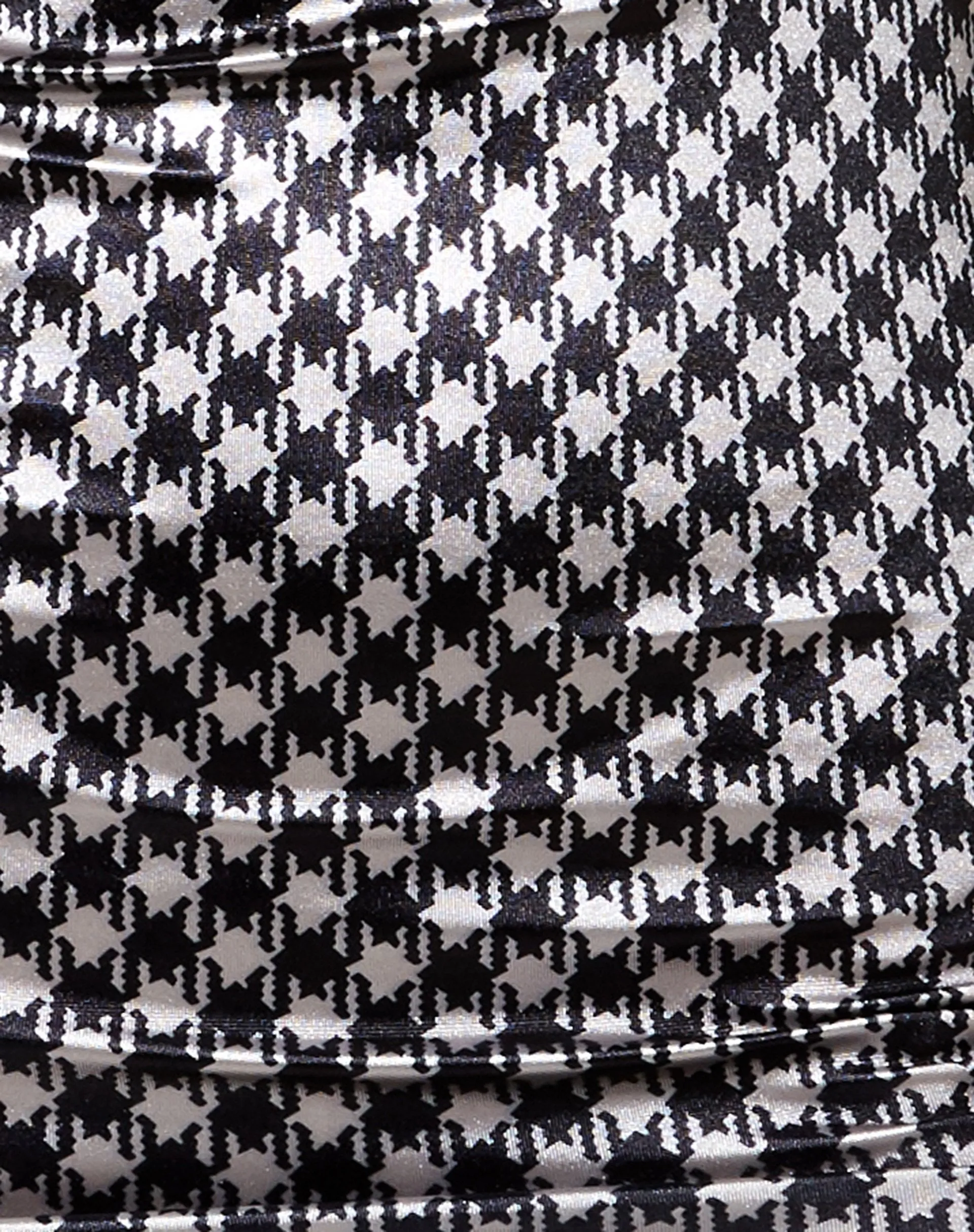 Coti Bodycon Dress in Diagonal Dogtooth sold by Motel Rocks product image thumbnail 5