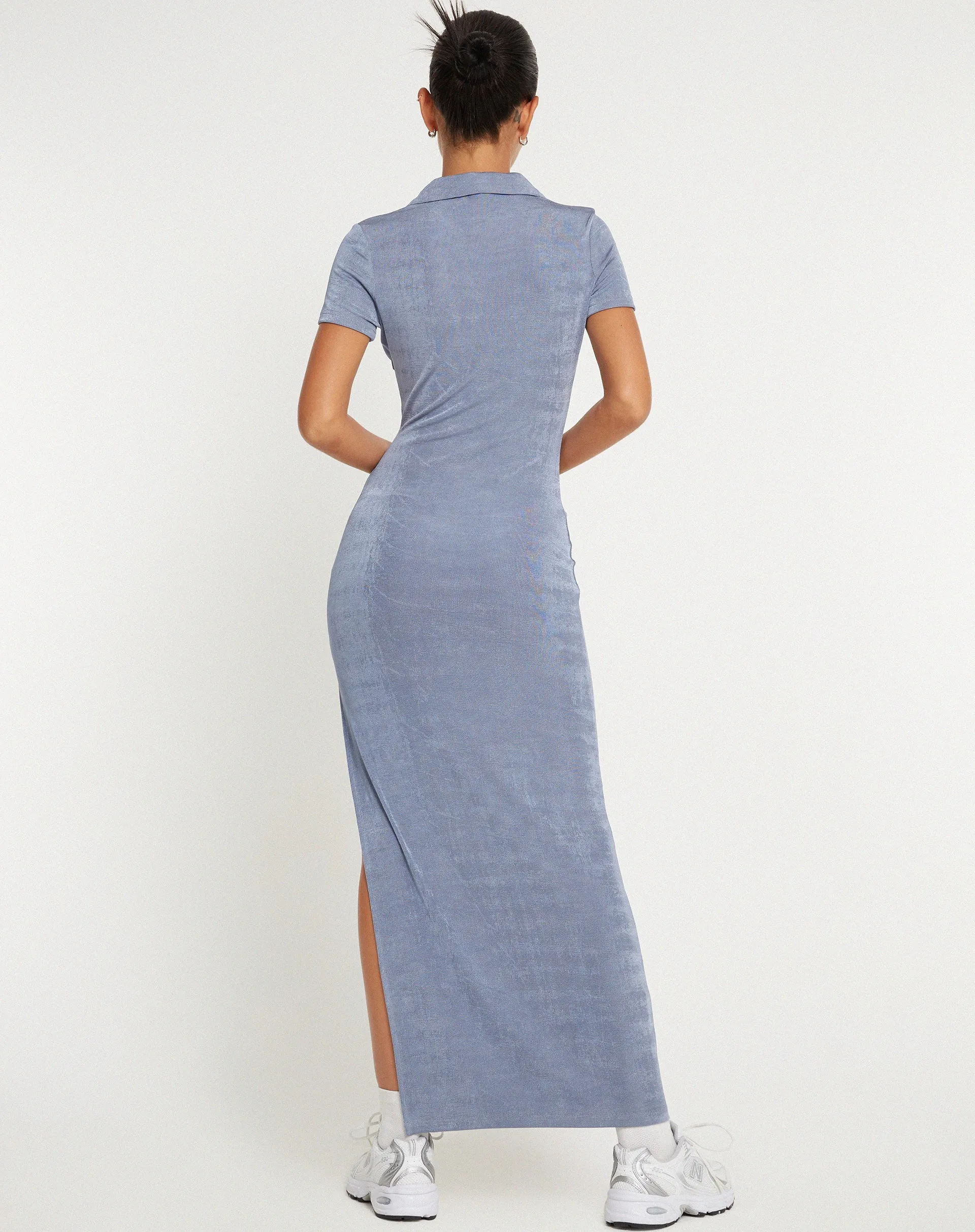 Savita Maxi Dress in Slate sold by Motel Rocks product image thumbnail 2