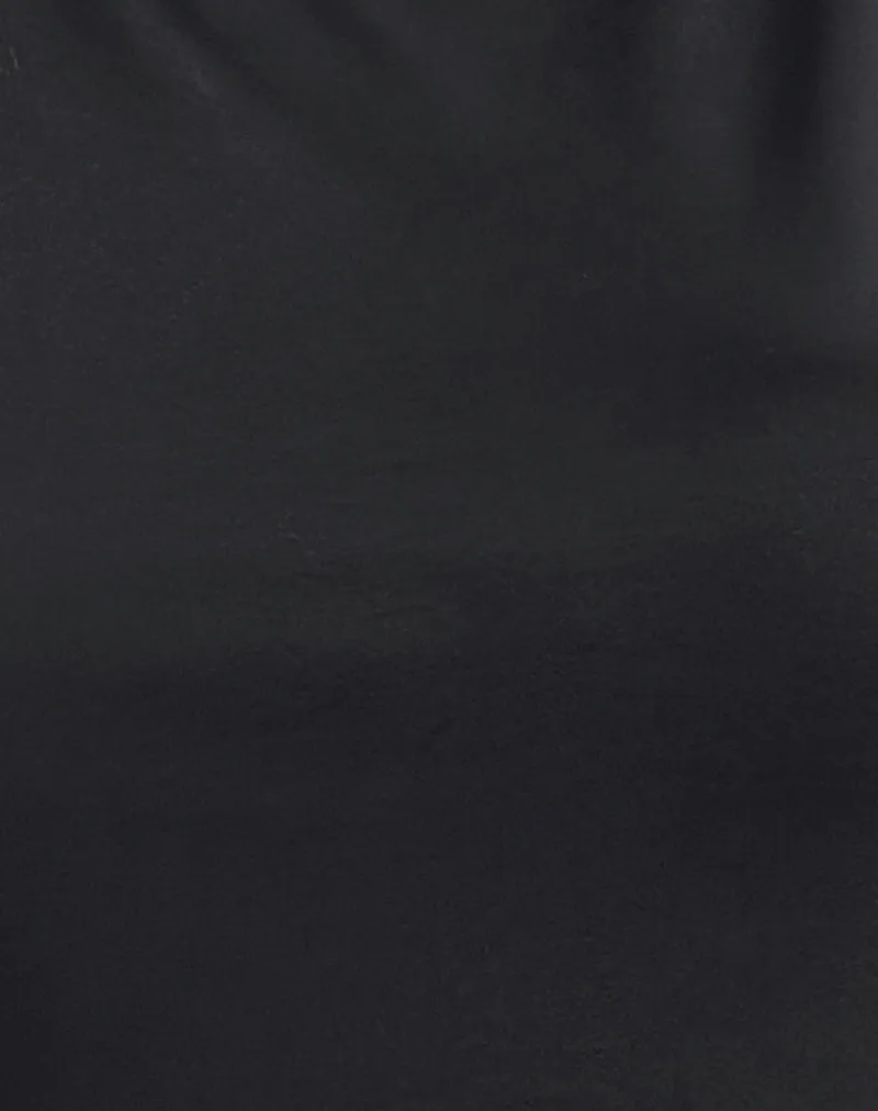 Morena Rosette Top in Black sold by Motel Rocks product image thumbnail 5