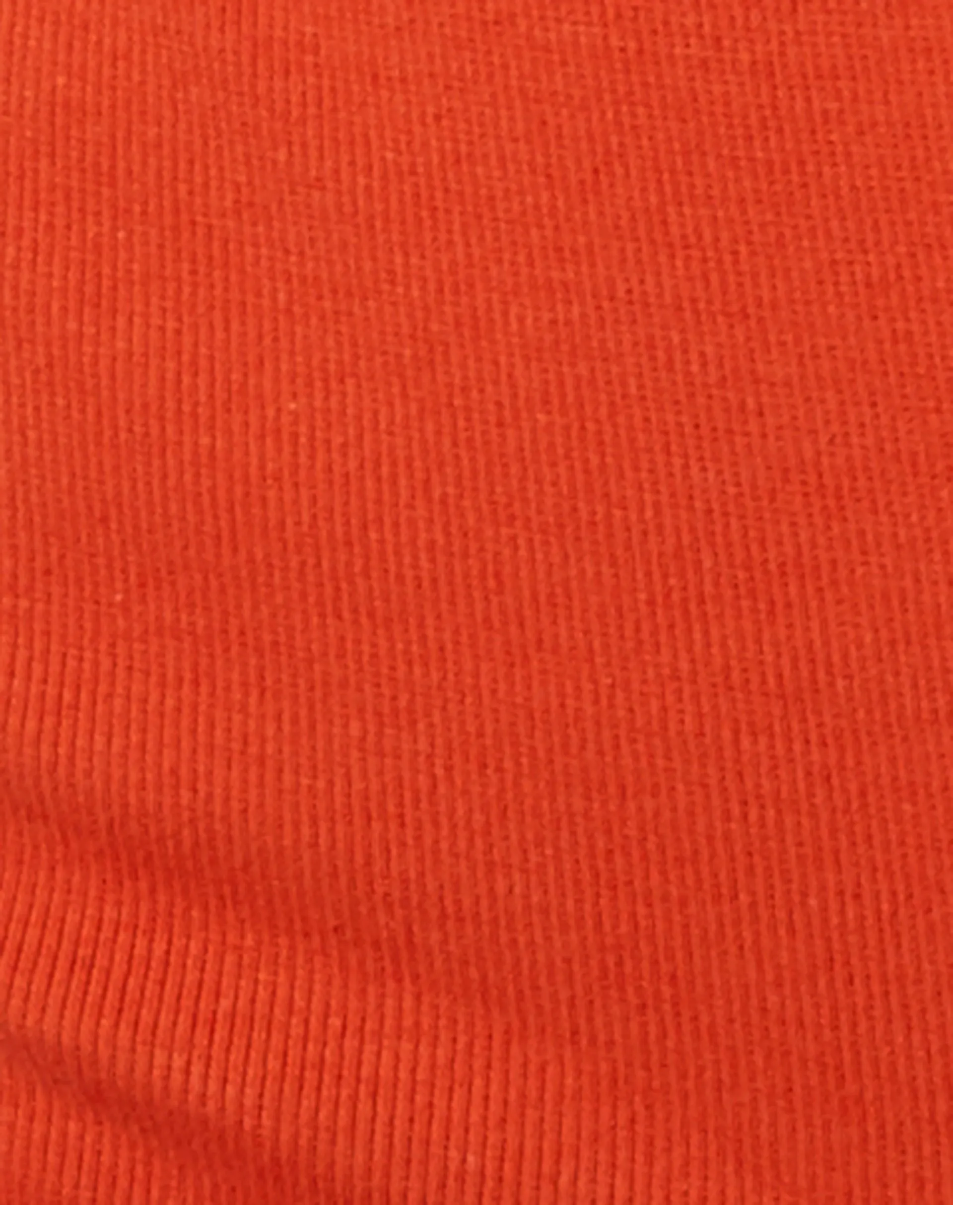 Ruvi Crop Top in Rib Tangerine sold by Motel Rocks product image thumbnail 5