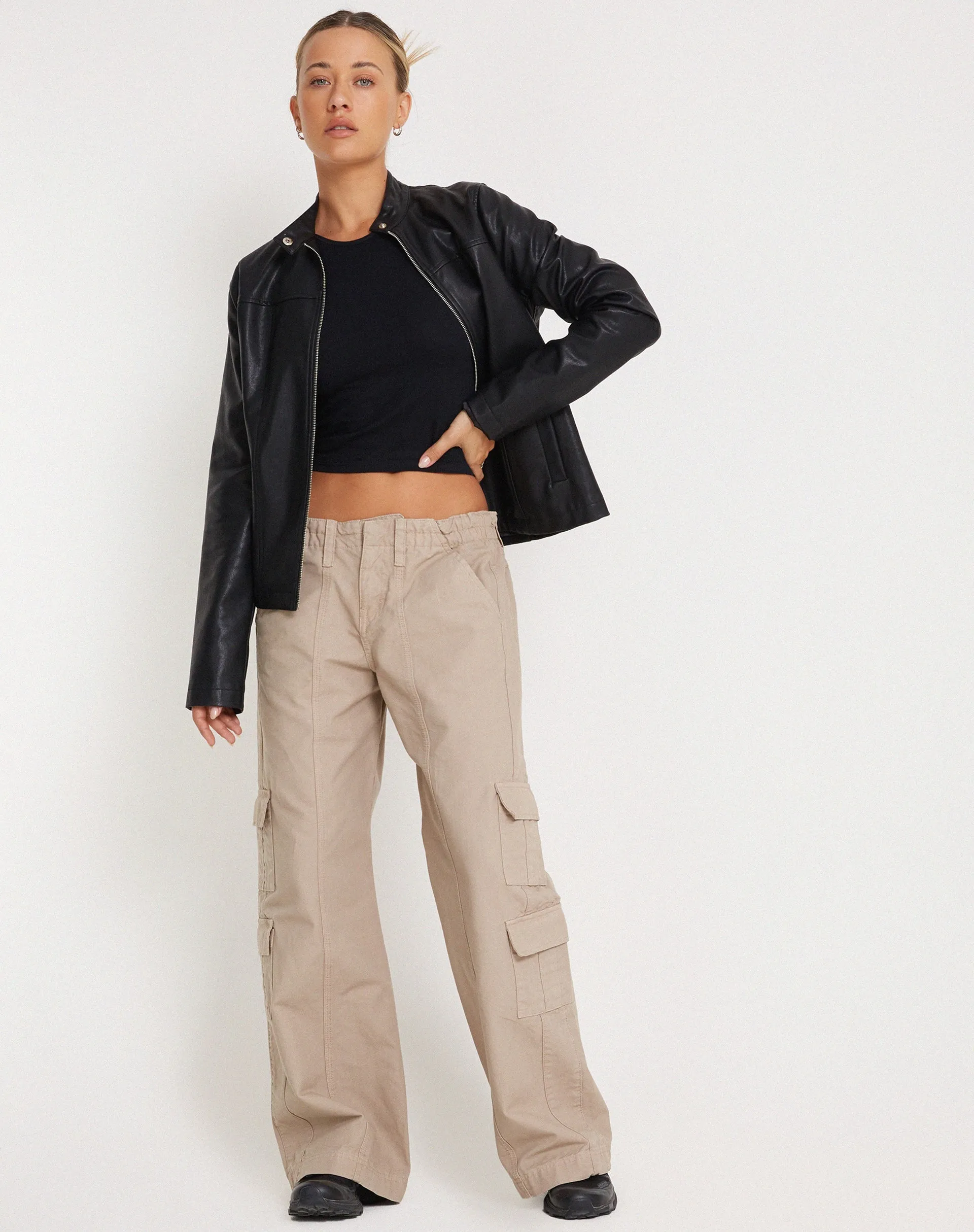 Bon Long Sleeve Top in Black sold by Motel Rocks product image thumbnail 4