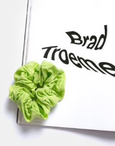 Scrunchie in Lime sold by Motel Rocks