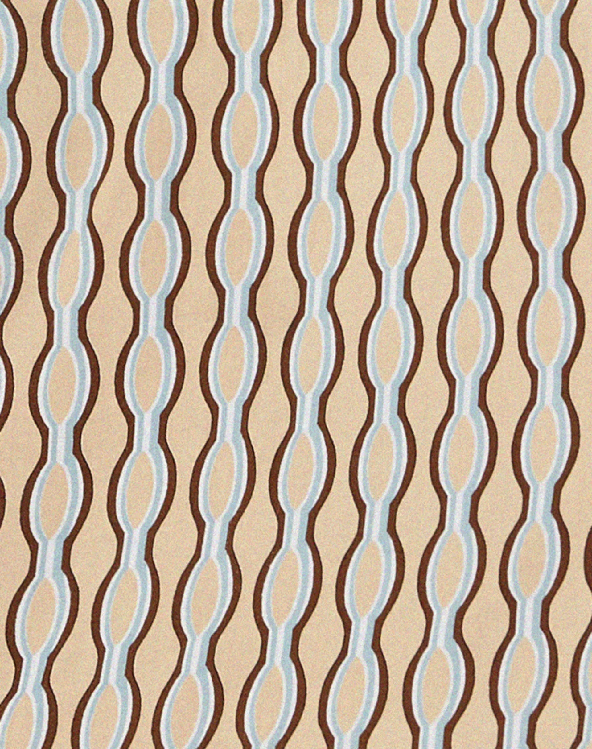 Pelmo Mini Skirt in Preppy Geo Brown sold by Motel Rocks product image thumbnail 5