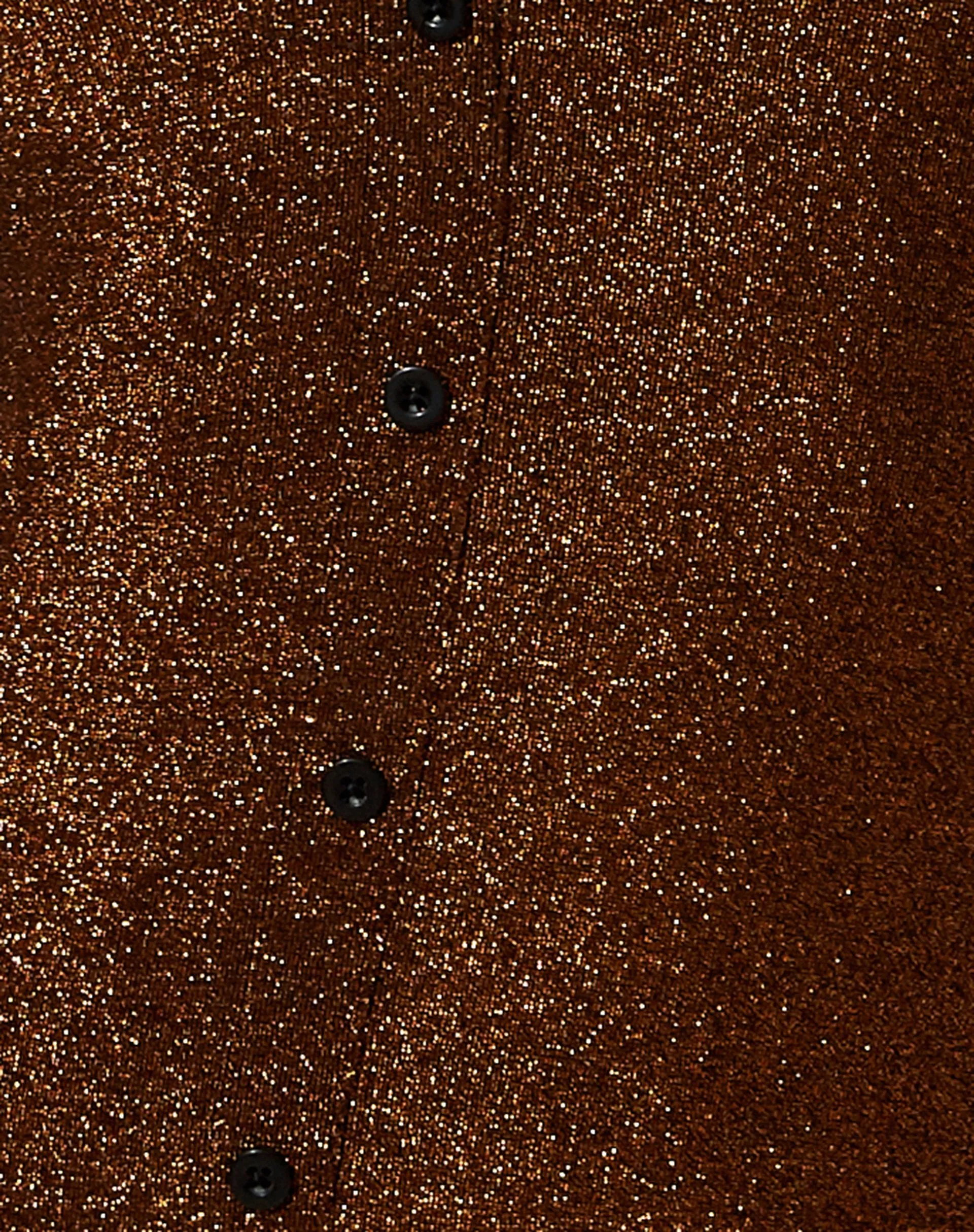 Avaya Dress in Glitter Lurex Bronze sold by Motel Rocks product image thumbnail 5