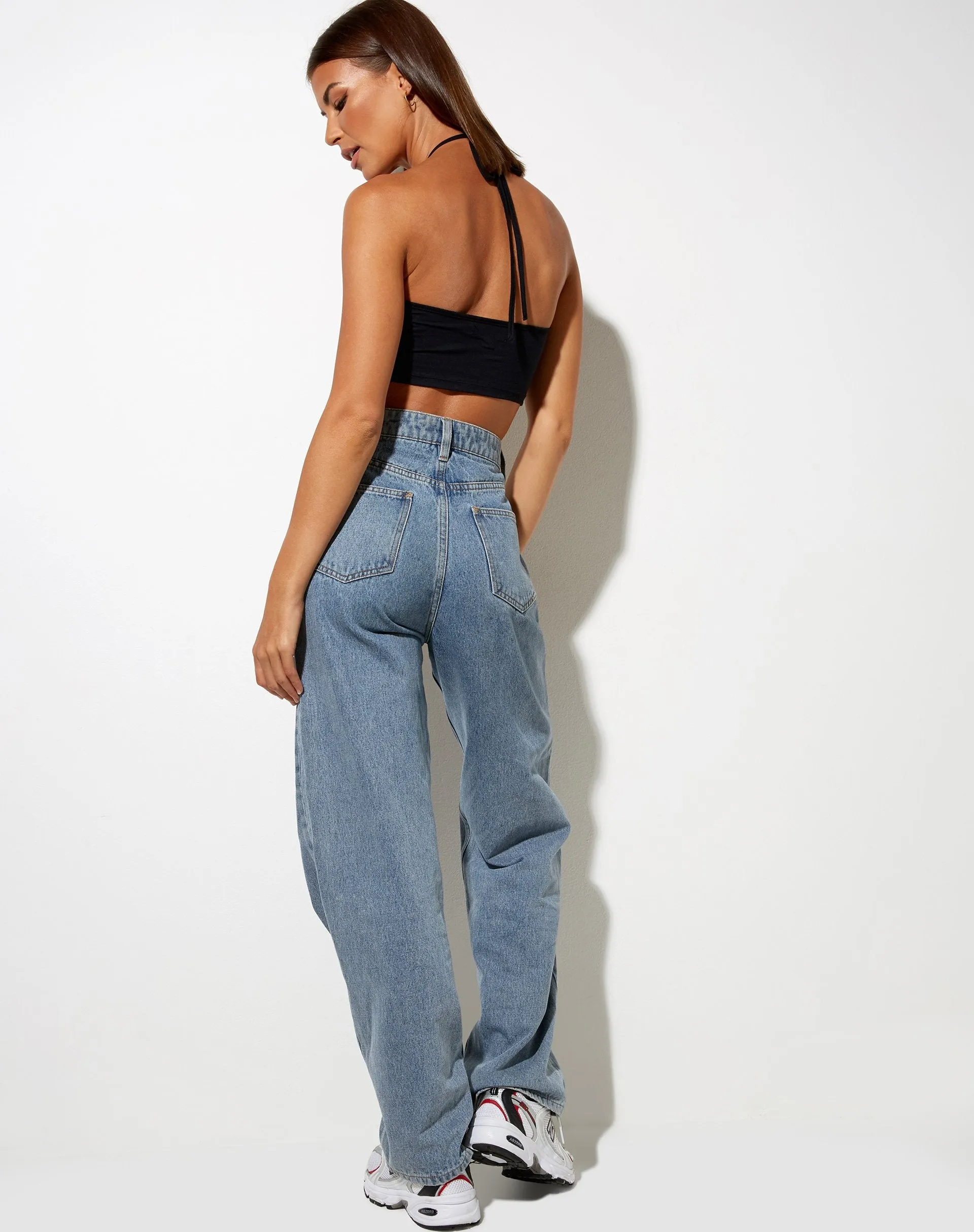 Gee Crop Top in Black sold by Motel Rocks product image thumbnail 4