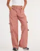 Hansa Cargo Trouser in Dusty Rose sold by Motel Rocks