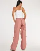 Hansa Cargo Trouser in Dusty Rose sold by Motel Rocks