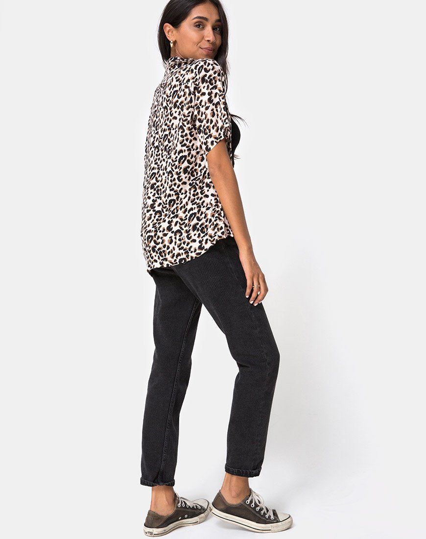 Hawaiian Shirt in Pink Panther sold by Motel Rocks product image thumbnail 4