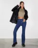 Low Rise Seam Jeans in 90's Indigo sold by Motel Rocks