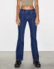 Low Rise Seam Jeans in 90's Indigo sold by Motel Rocks