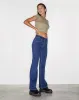 Low Rise Seam Jeans in 90's Indigo sold by Motel Rocks