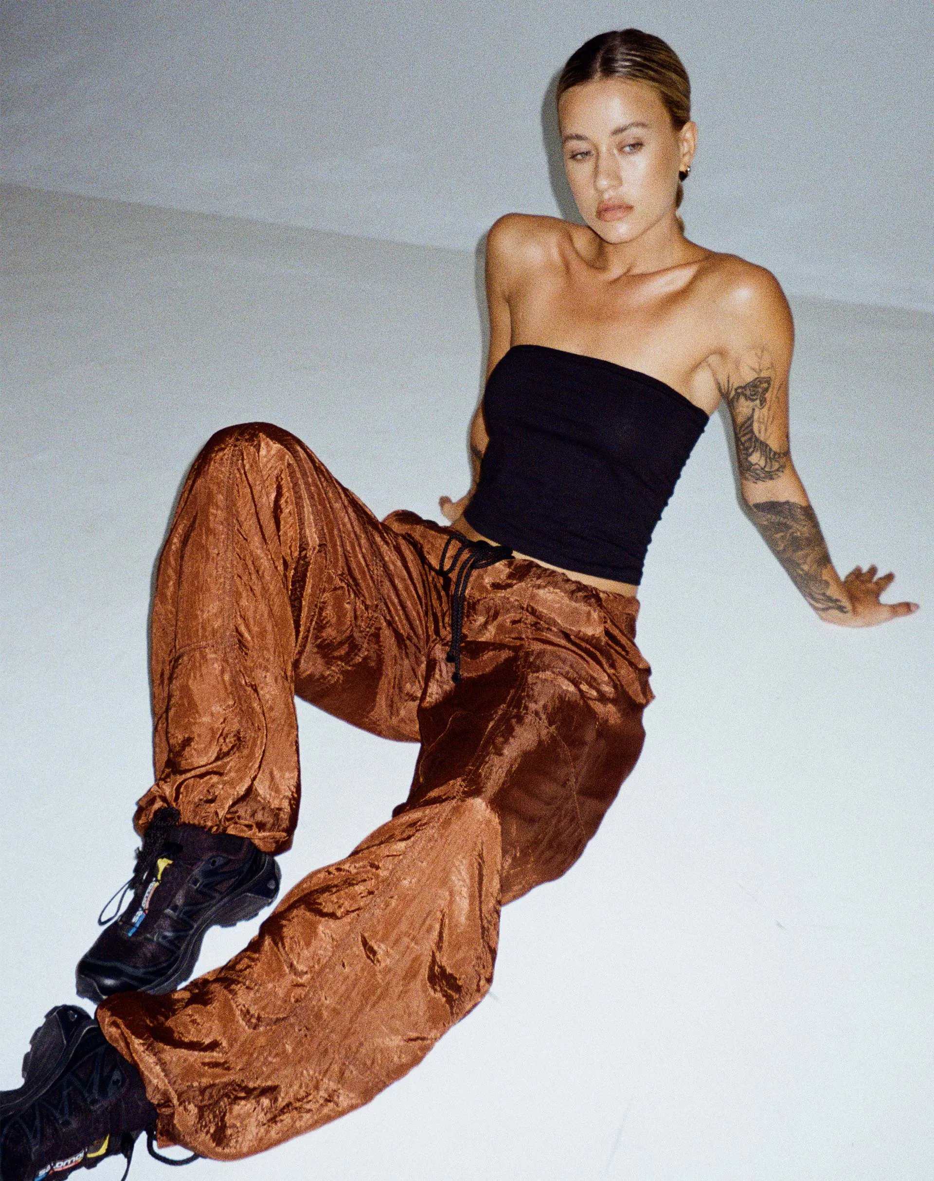 Shae Bandeau Top in Black sold by Motel Rocks product image thumbnail 2