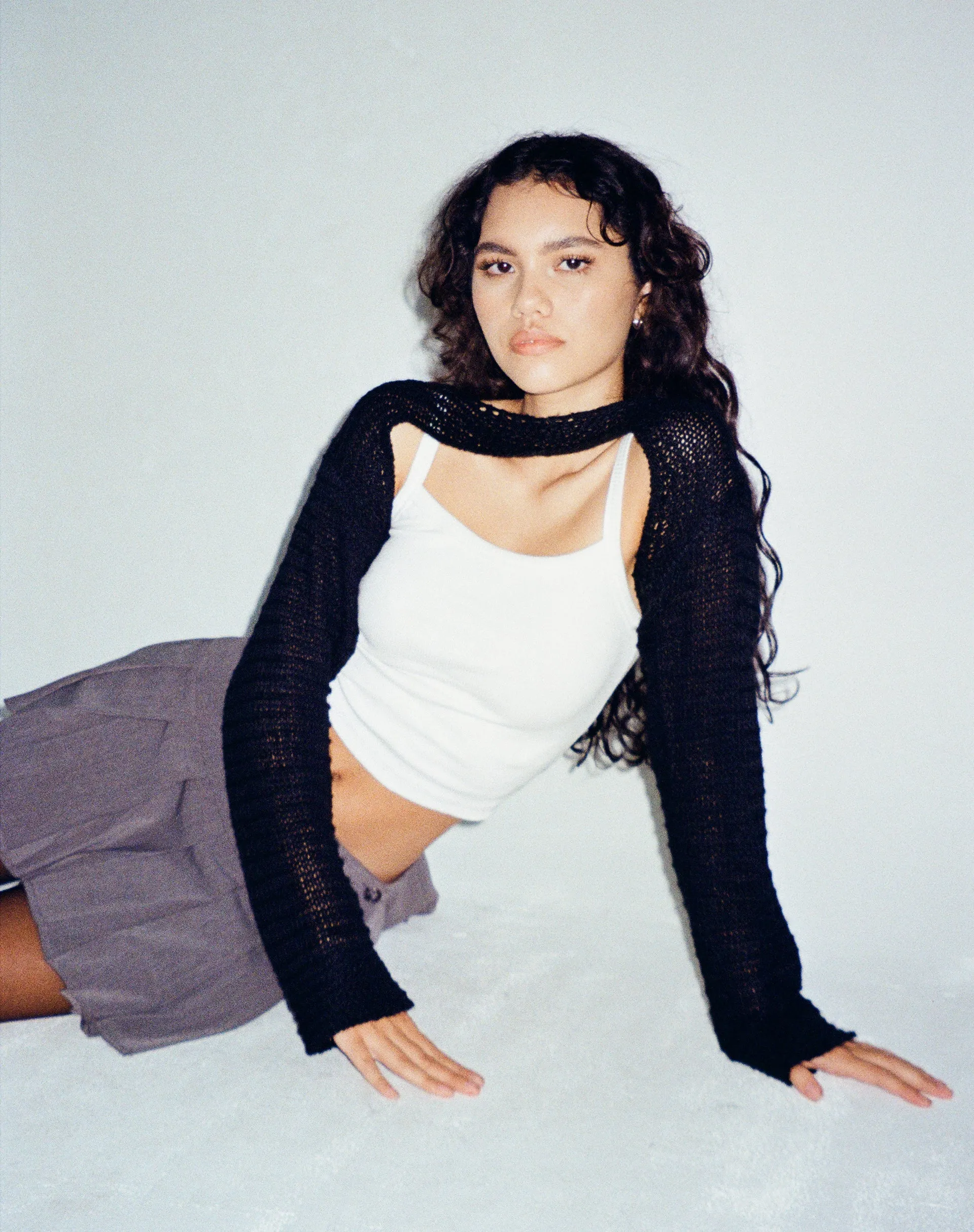 Hantaro Bolero Top in Black sold by Motel Rocks product image thumbnail 2