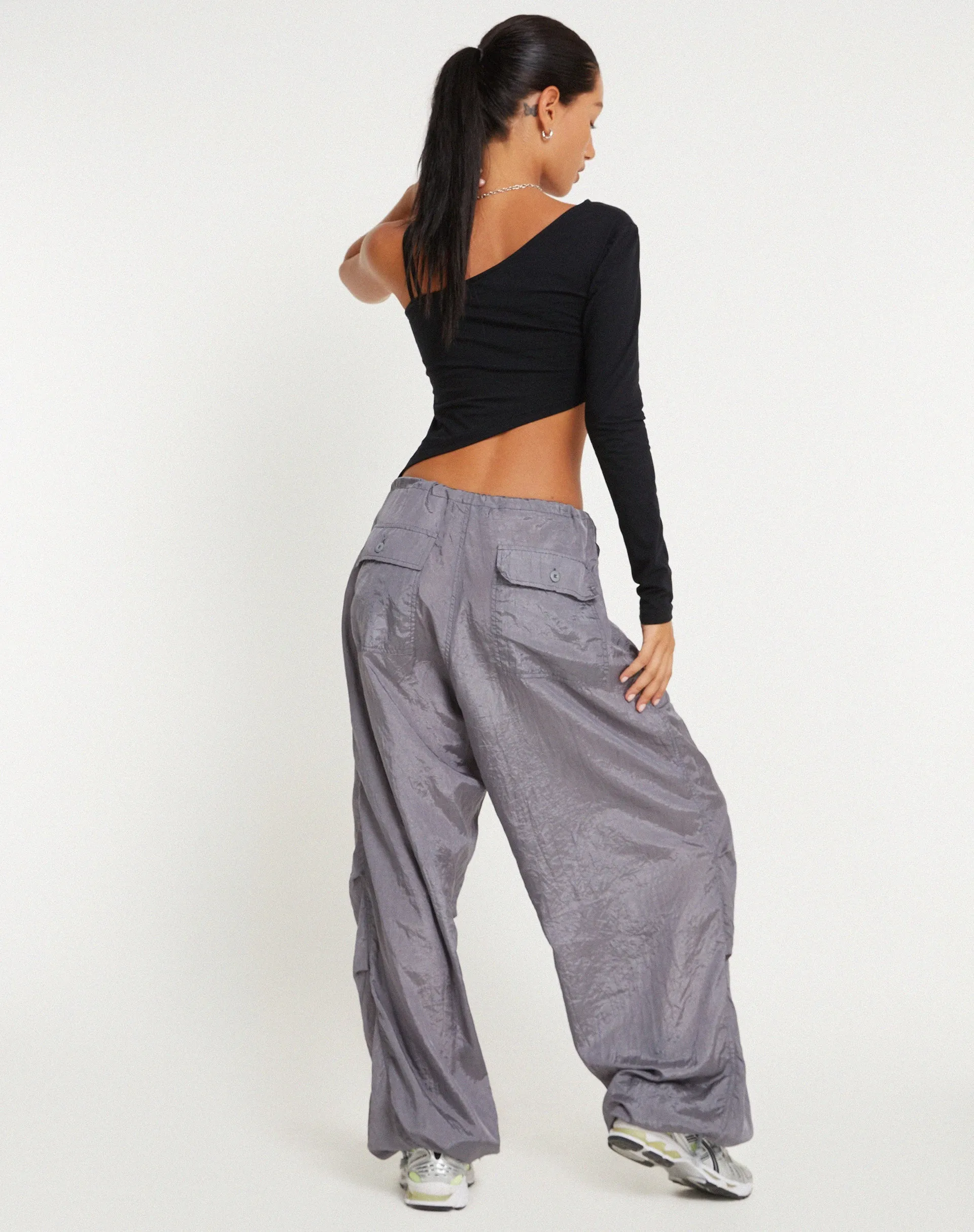 Baynica Crop Top in Black sold by Motel Rocks product image thumbnail 4