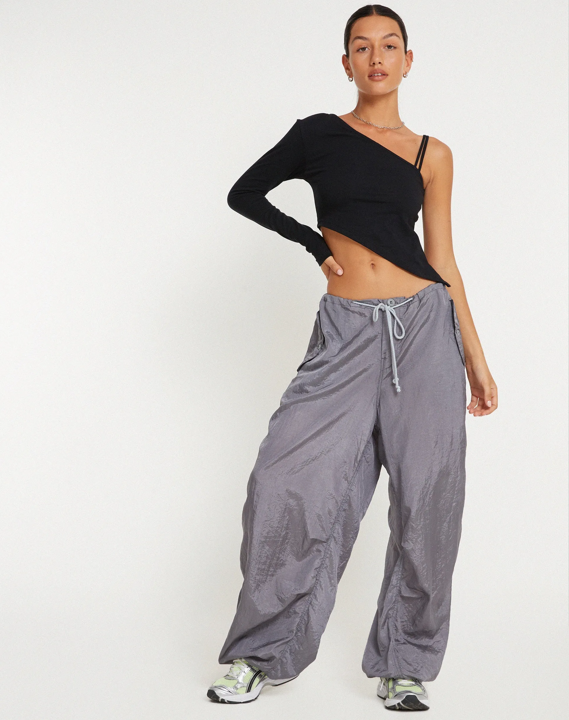 Baynica Crop Top in Black sold by Motel Rocks product image thumbnail 3