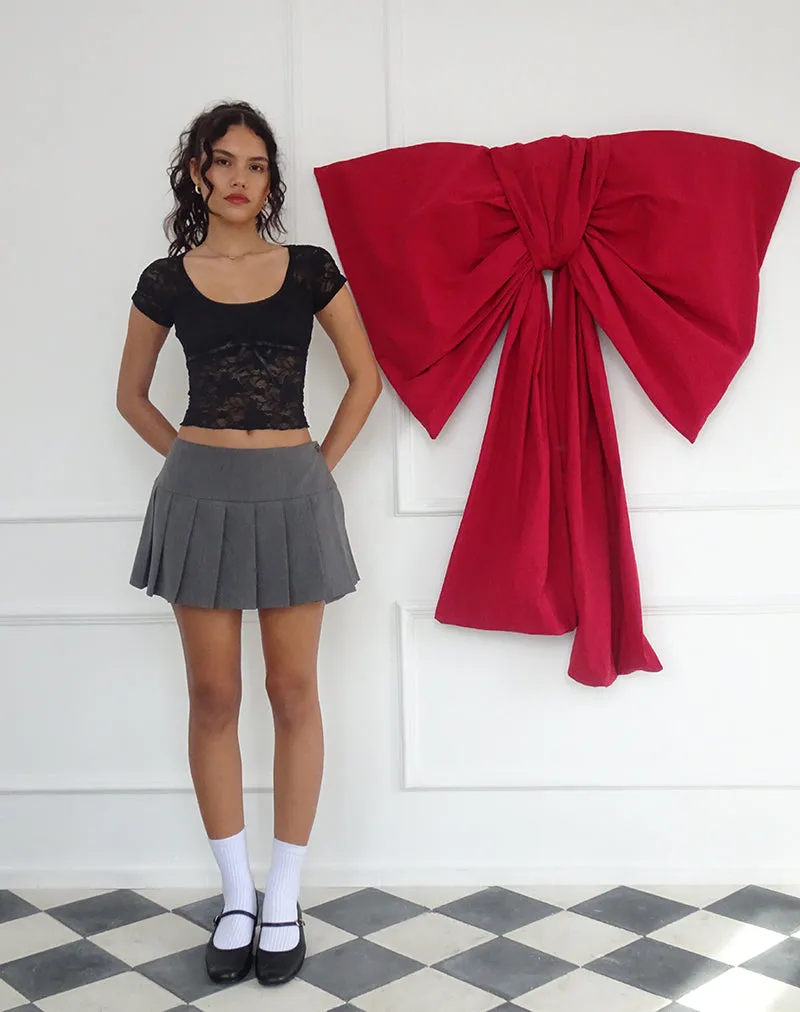 Rada Top in Lace Black sold by Motel Rocks product image thumbnail 5