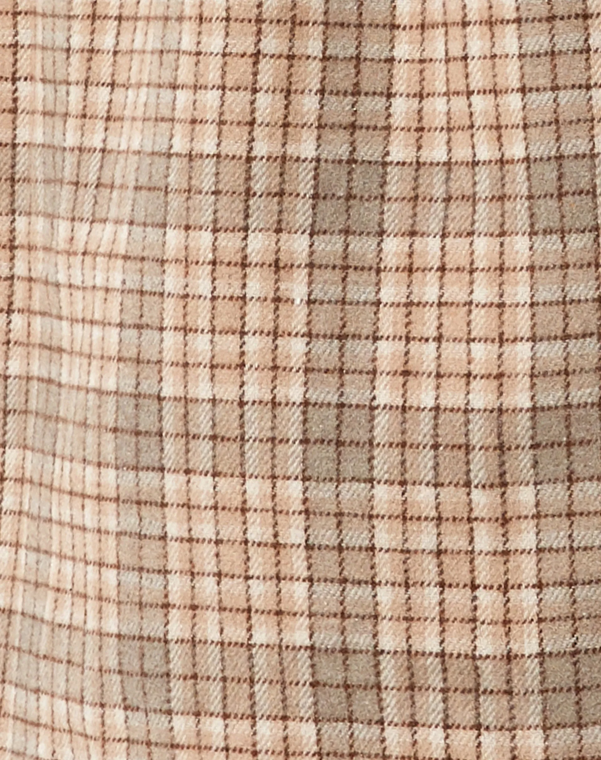 Marcella Shirt in Grey Tan Brown sold by Motel Rocks product image thumbnail 5