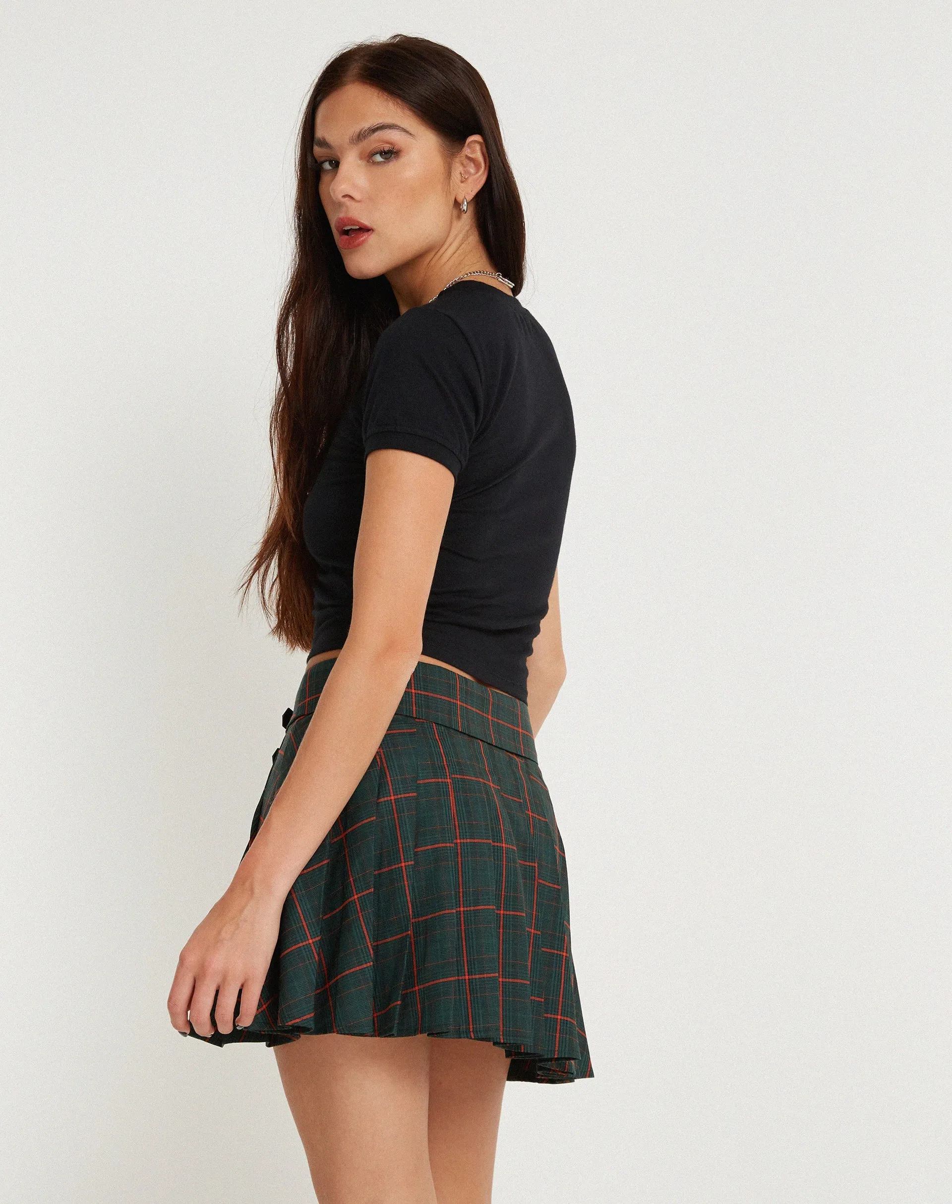 Babe Tee in Black with London Motel Embro sold by Motel Rocks product image thumbnail 4