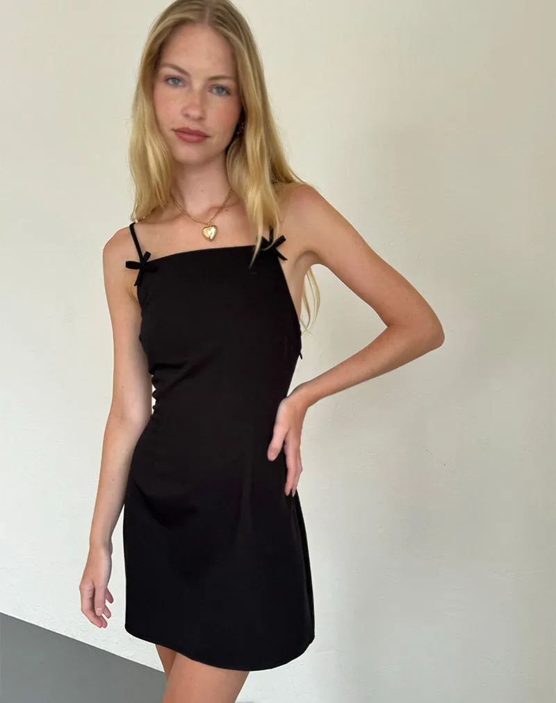 Aketi Mini Dress in Black sold by Motel Rocks product image thumbnail 2