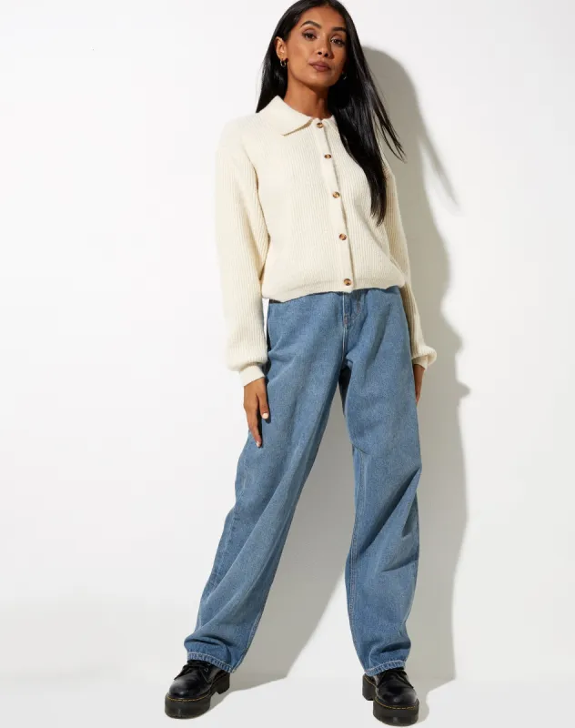 Topan Cardi in Ivory sold by Motel Rocks