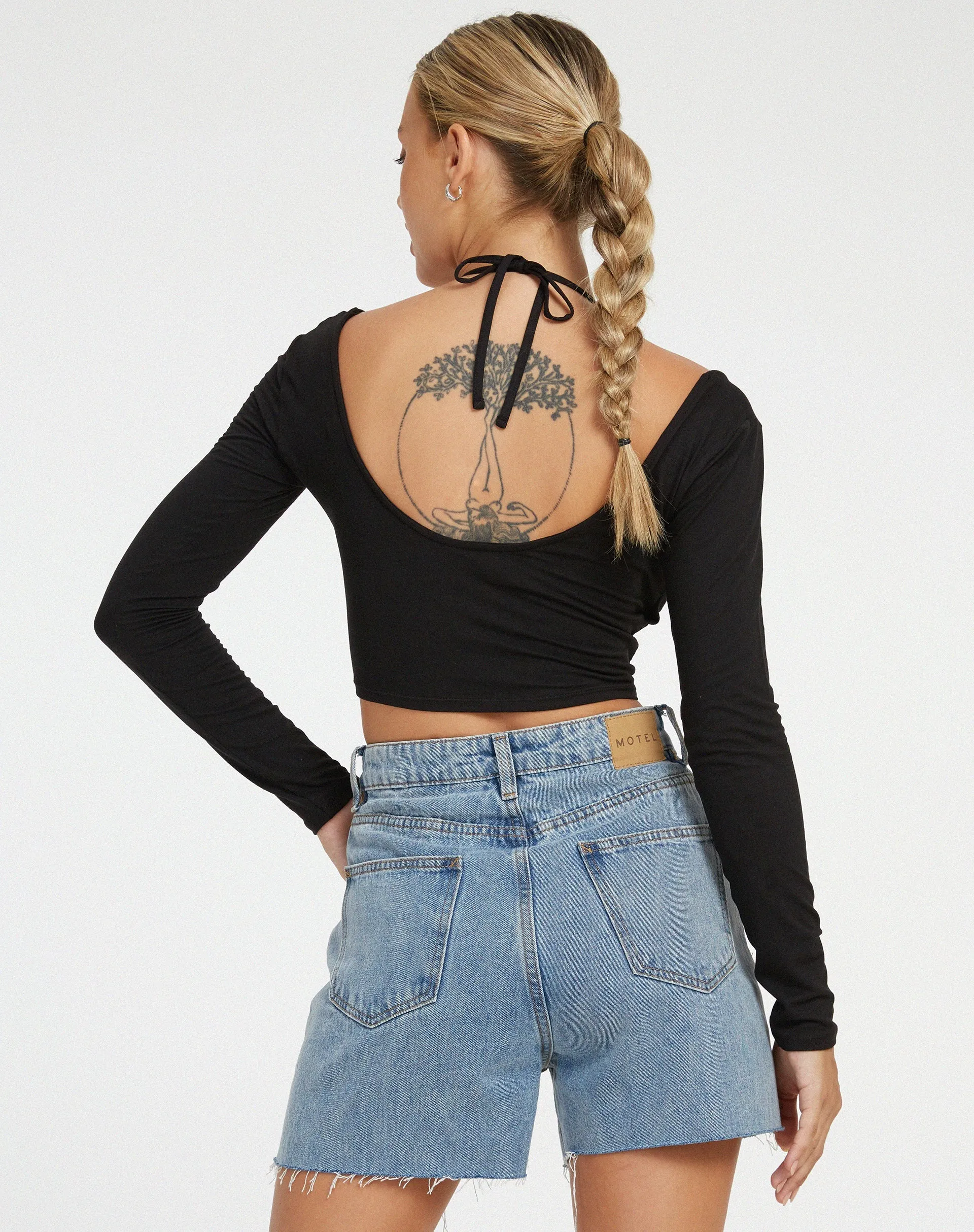 Conary Top in Black sold by Motel Rocks product image thumbnail 2