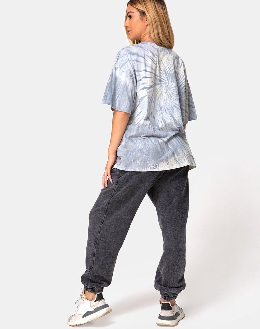 Maxi Tee in Grey Tie Dye sold by Motel Rocks product image thumbnail 5