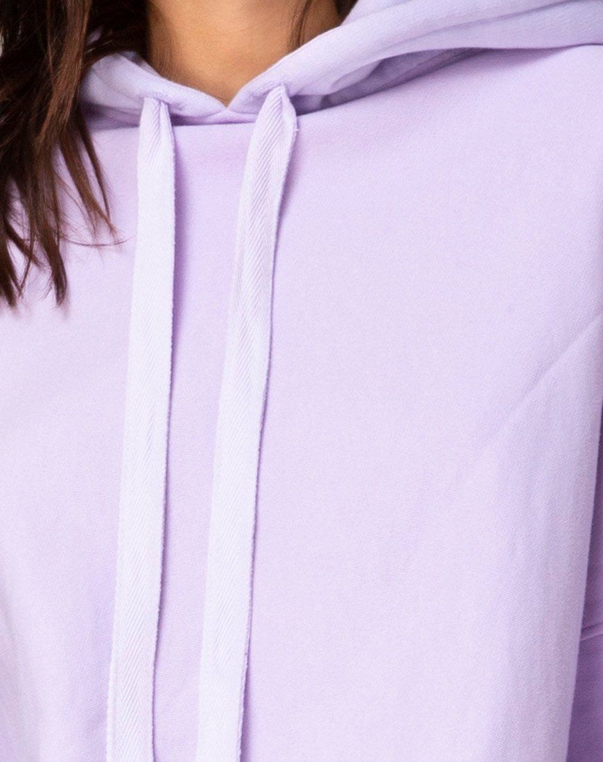 Oversize Hoody in Lilac 'All Of My Bones' sold by Motel Rocks product image thumbnail 5