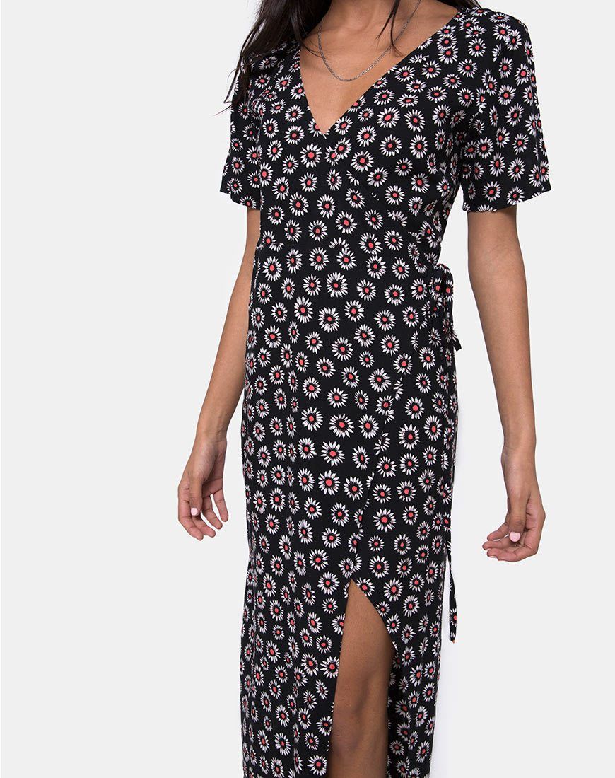 Riva Maxi Dress in Dancing Daisy sold by Motel Rocks product image thumbnail 5