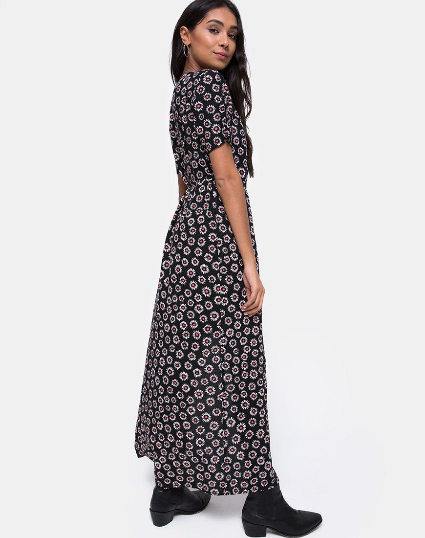 Riva Maxi Dress in Dancing Daisy sold by Motel Rocks product image thumbnail 4