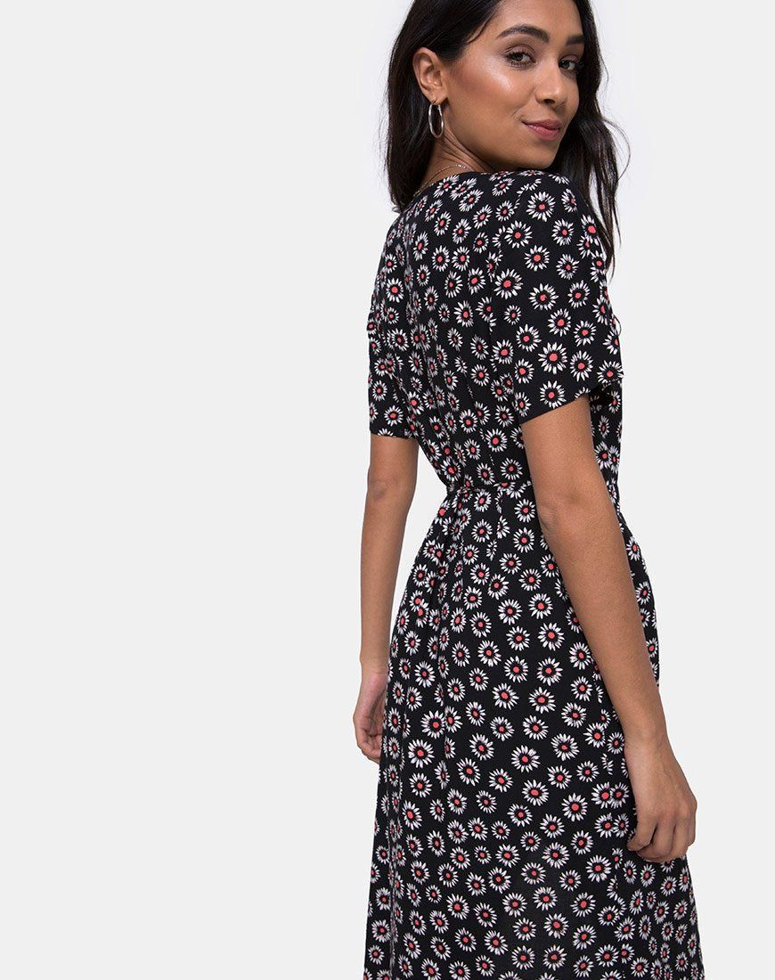 Riva Maxi Dress in Dancing Daisy sold by Motel Rocks product image thumbnail 3