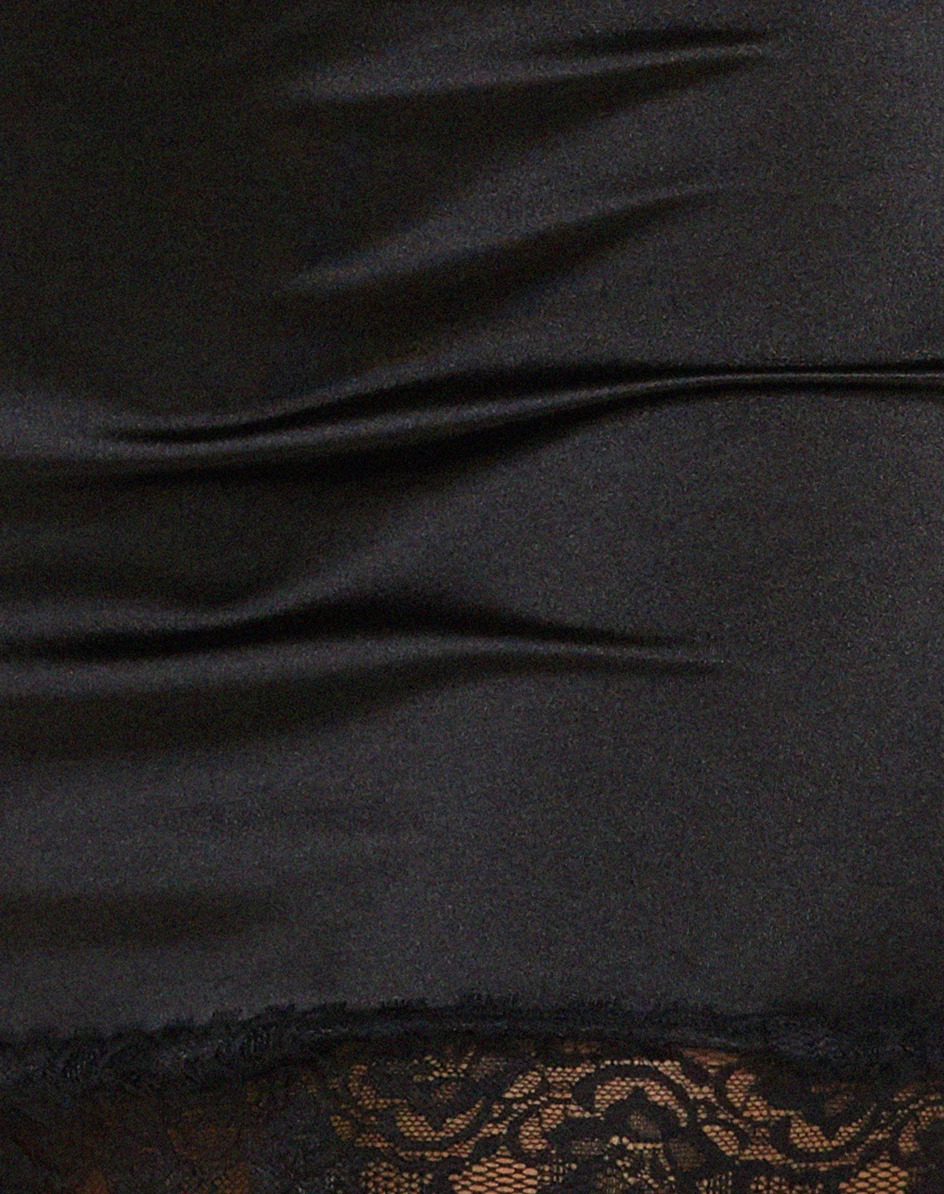 Ditika Mini Dress in Satin Black sold by Motel Rocks product image thumbnail 5