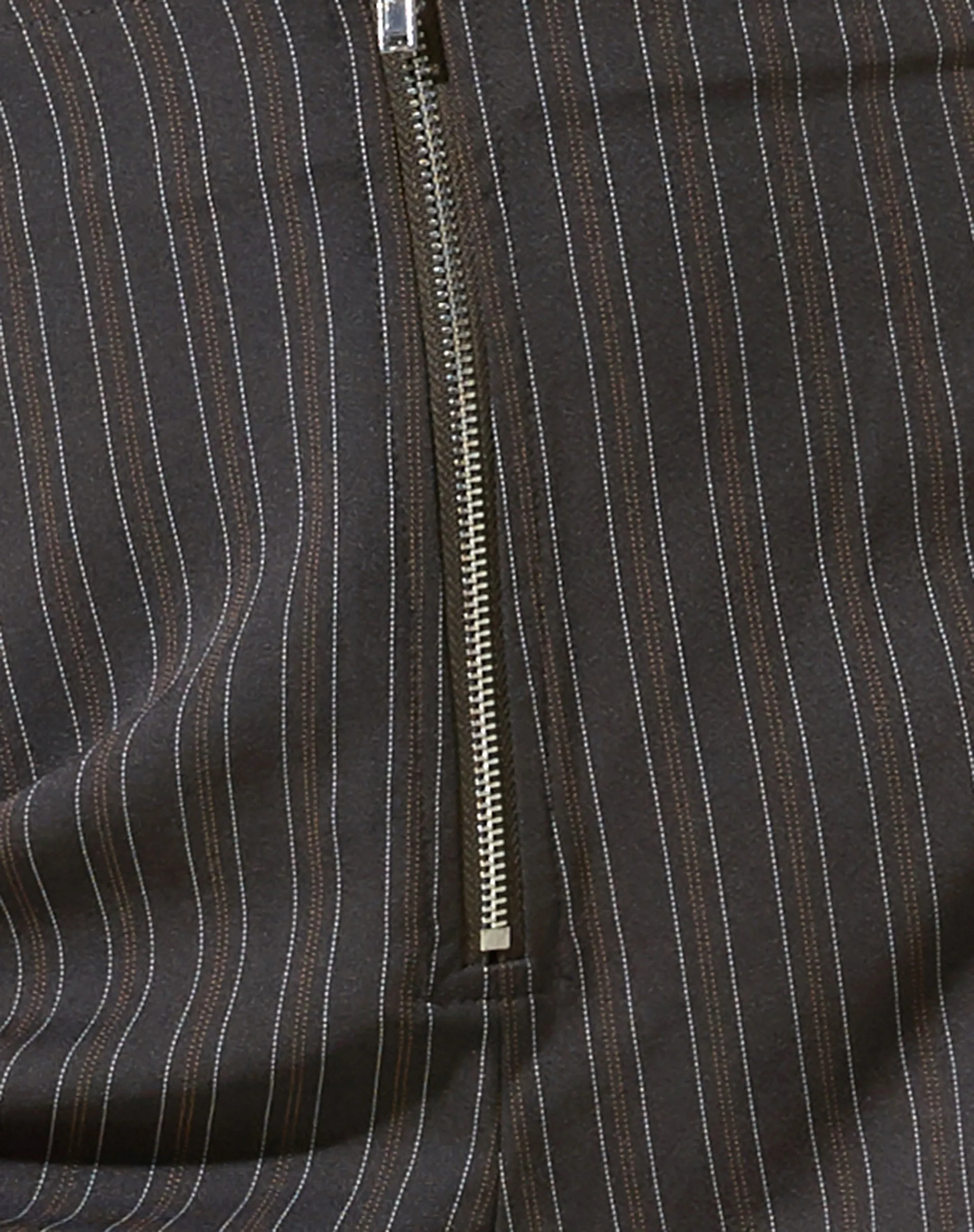 Zorah Flared Trouser in Grey Stripe sold by Motel Rocks product image thumbnail 5