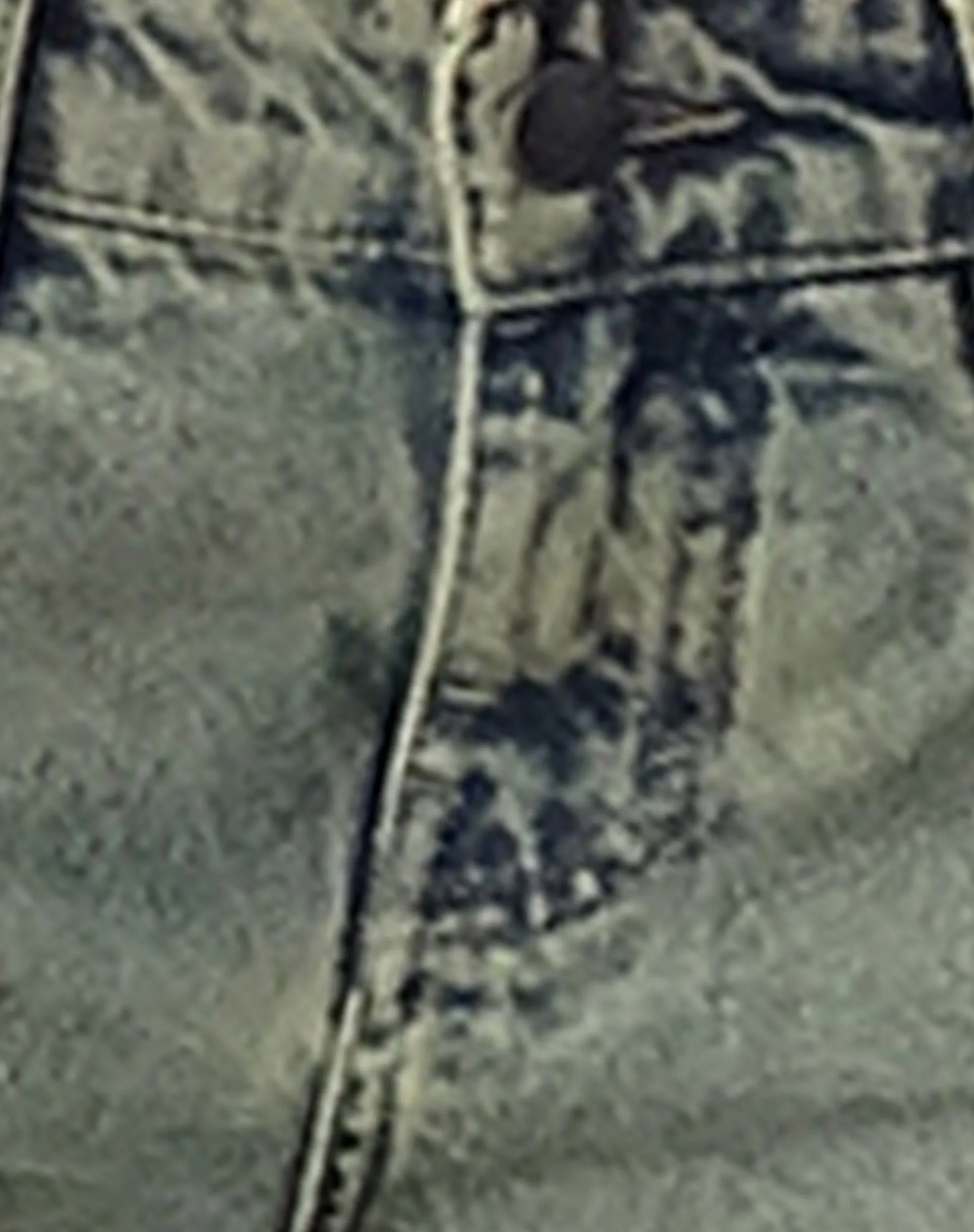 Low Rise Parallel Jeans in Sandy Blue Acid sold by Motel Rocks product image thumbnail 5