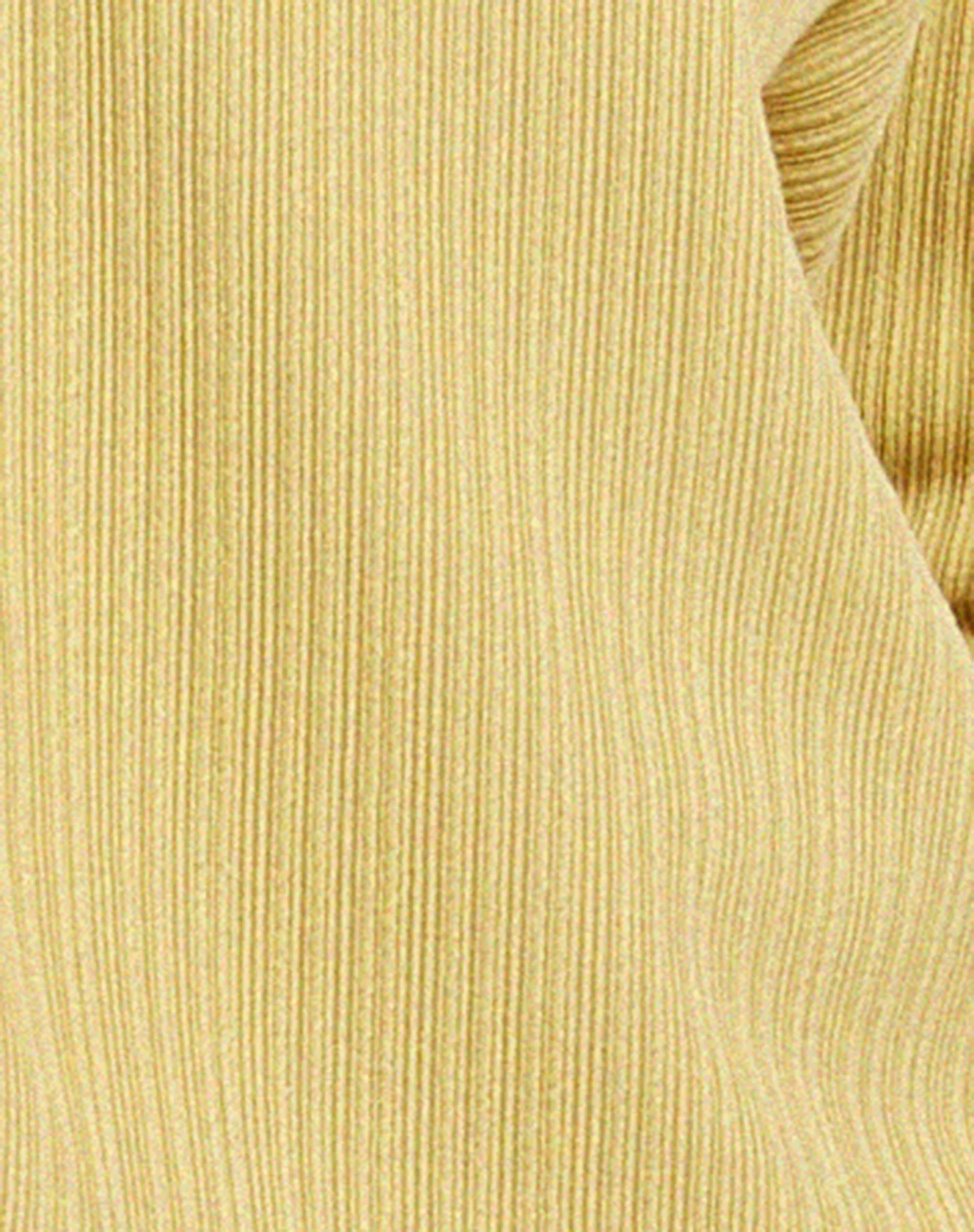 Ruix Long Sleeve Top in Jersey Plise Mustard sold by Motel Rocks product image thumbnail 5