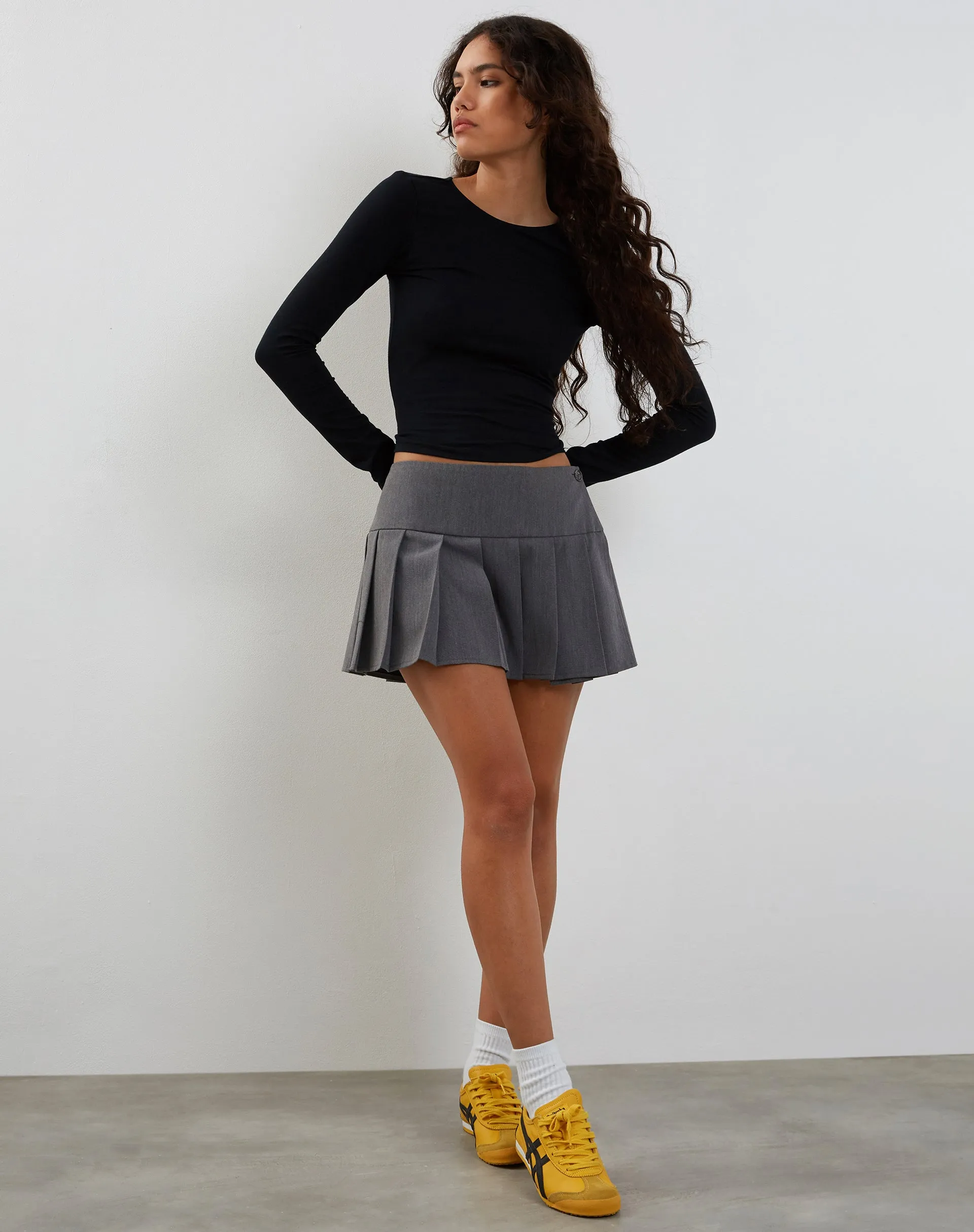 Ratmi Long Sleeve Open Back Top in Black sold by Motel Rocks product image thumbnail 5