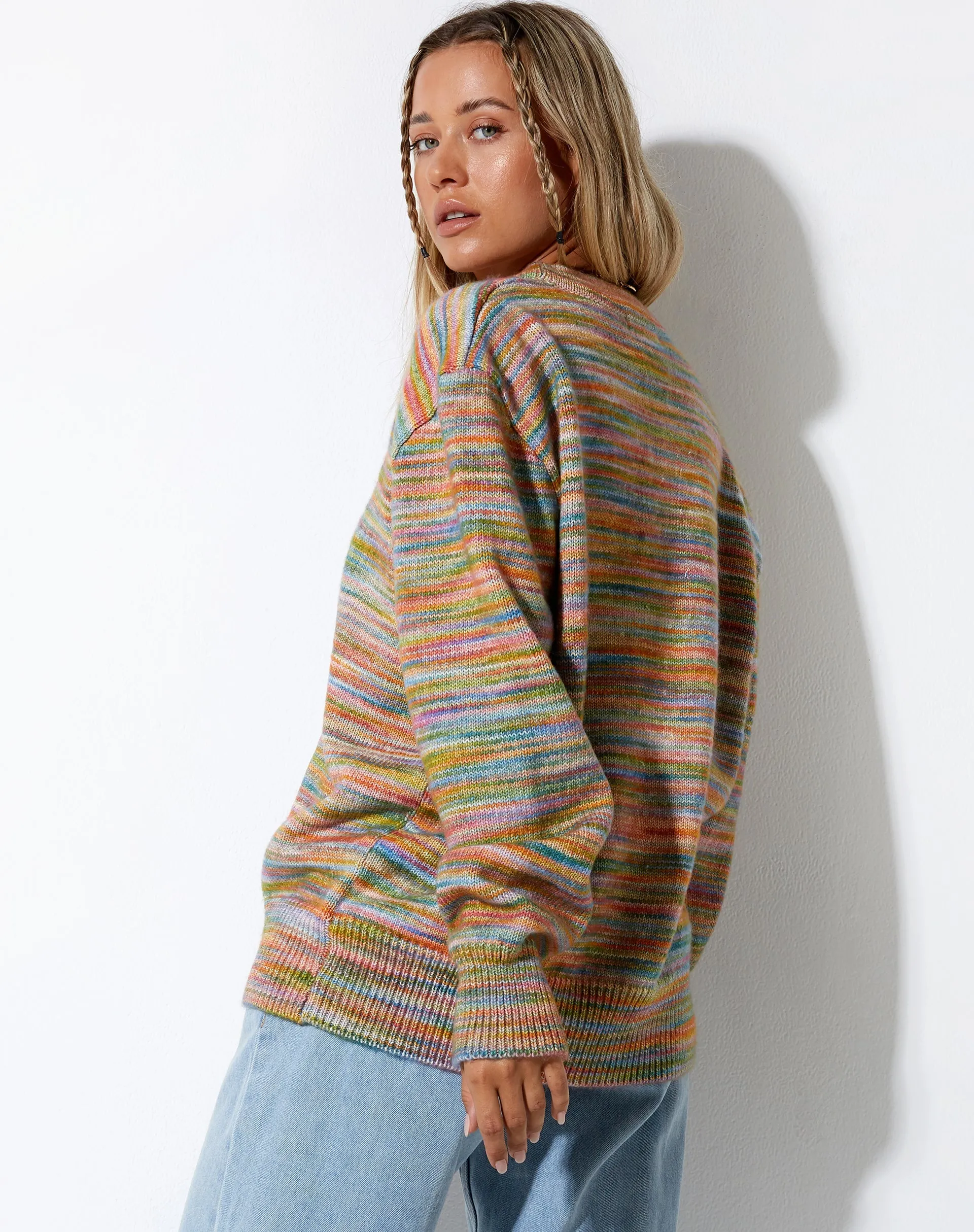 Uriela Cardi in Space Dye sold by Motel Rocks product image thumbnail 4