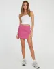 Pelma Mini Skirt in Neon Pink sold by Motel Rocks