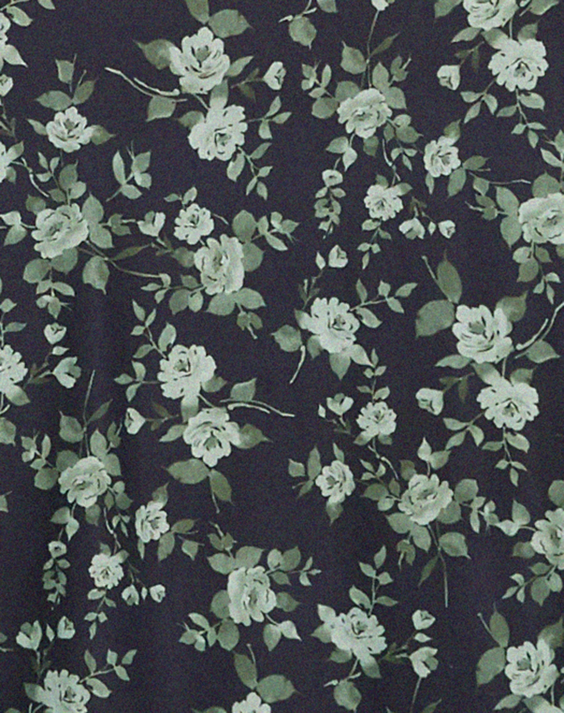 Rambu Crop Top in Pretty Floral Green sold by Motel Rocks product image thumbnail 5