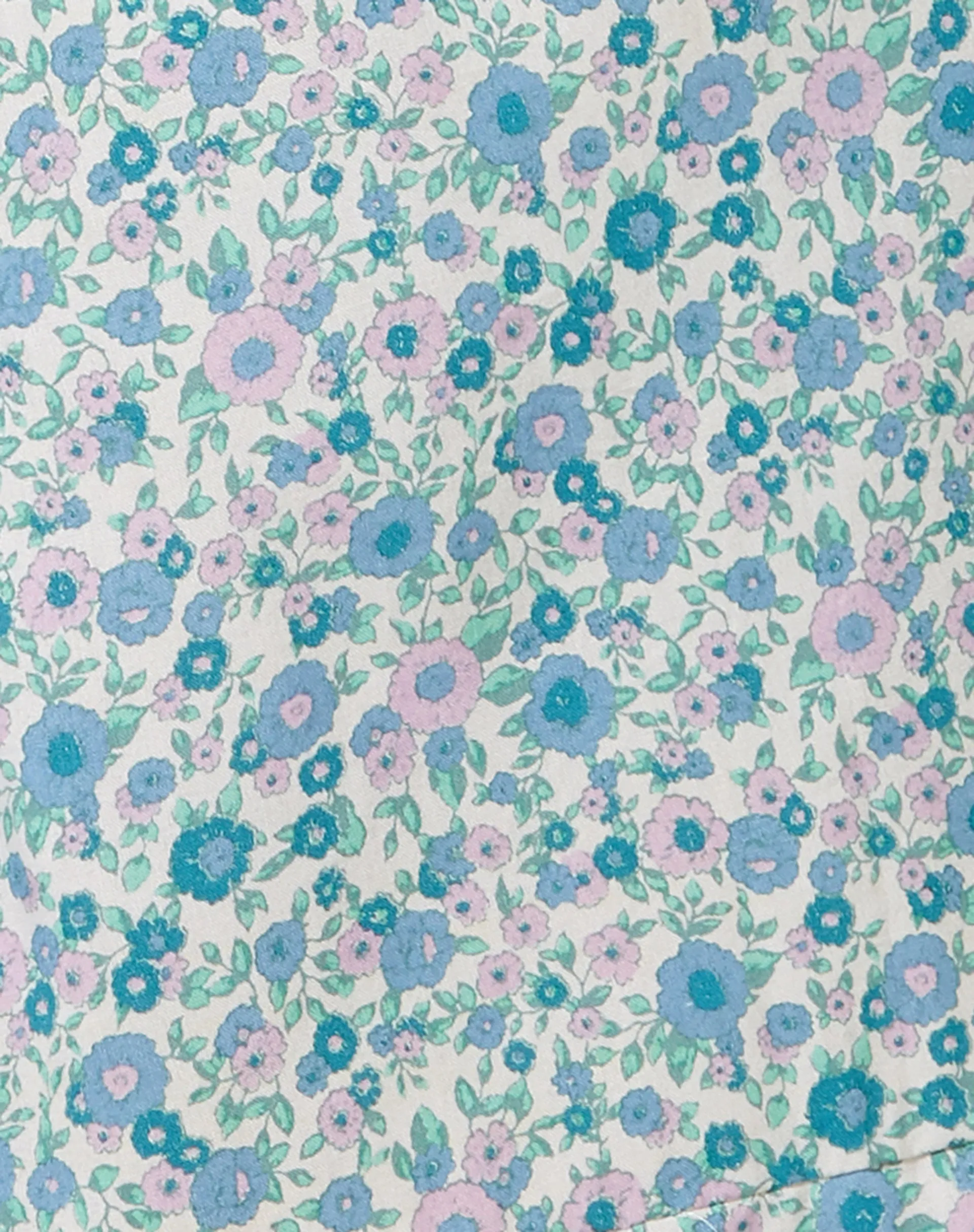 Galaca Mini Dress in Flower Power Blue sold by Motel Rocks product image thumbnail 5